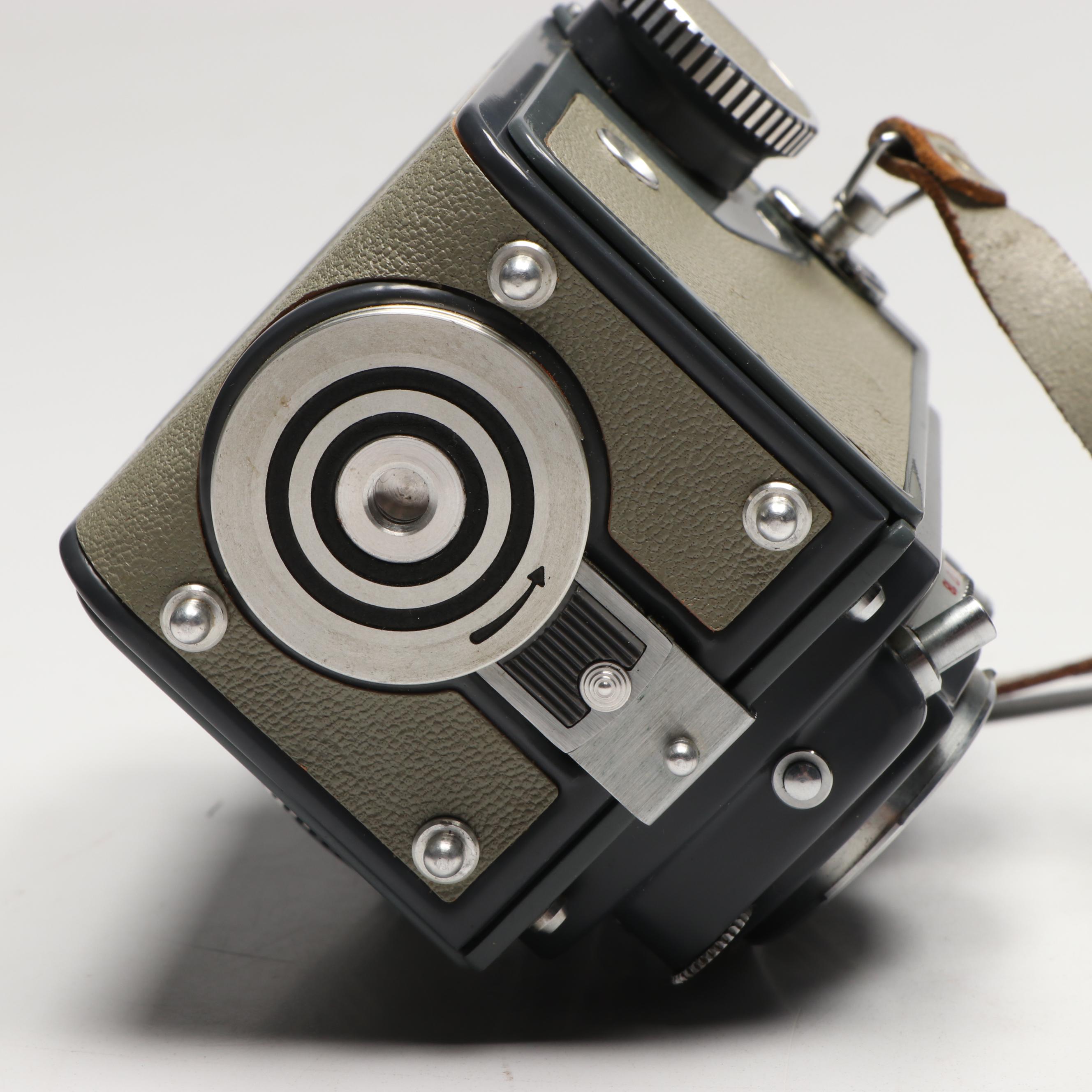 Rollei "Rolleiflex" Twin-Lens Reflex Camera with Case