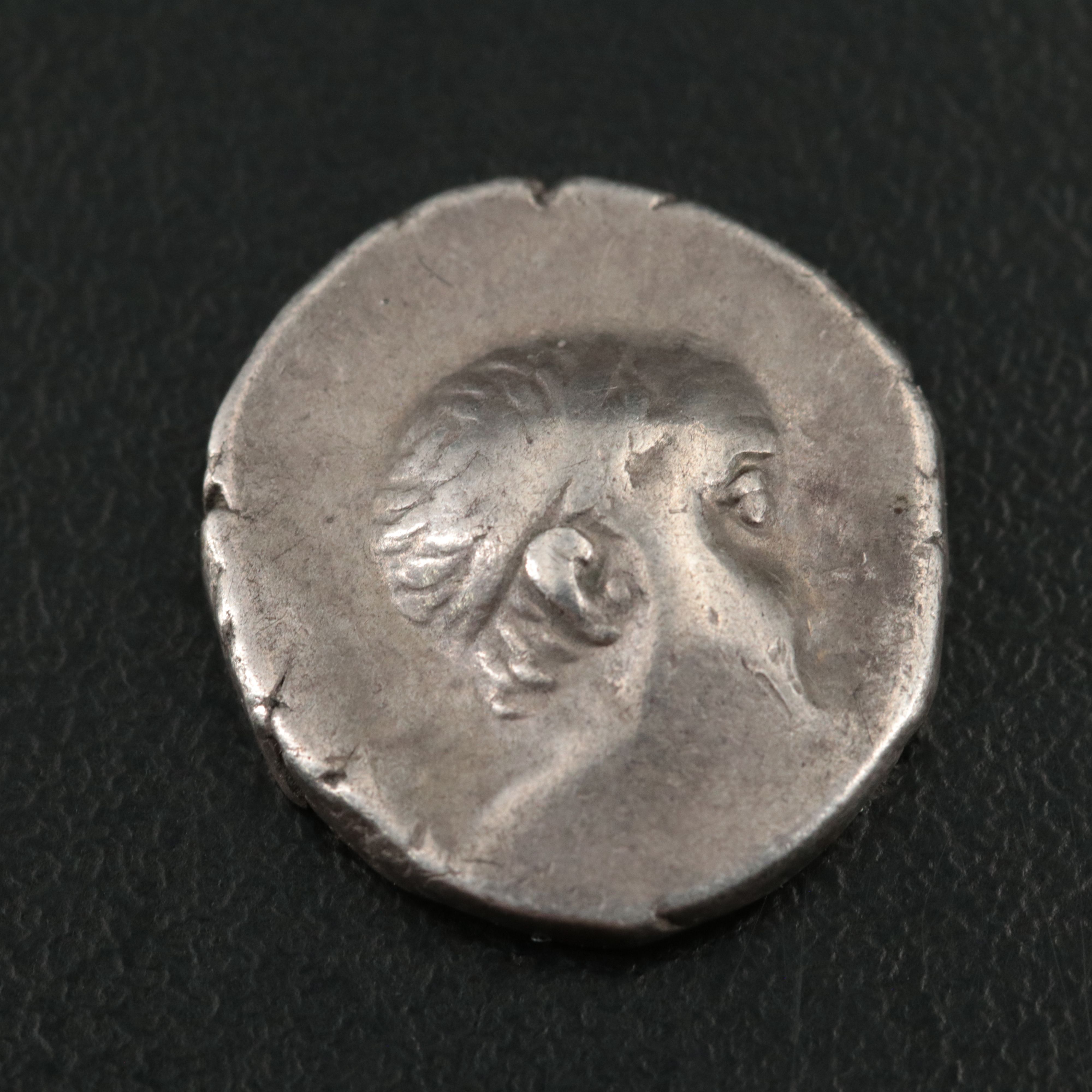Ancient Kings of Cappodocia AR Drachm Coin of Ariobarzanes I, ca. 70 B.C.