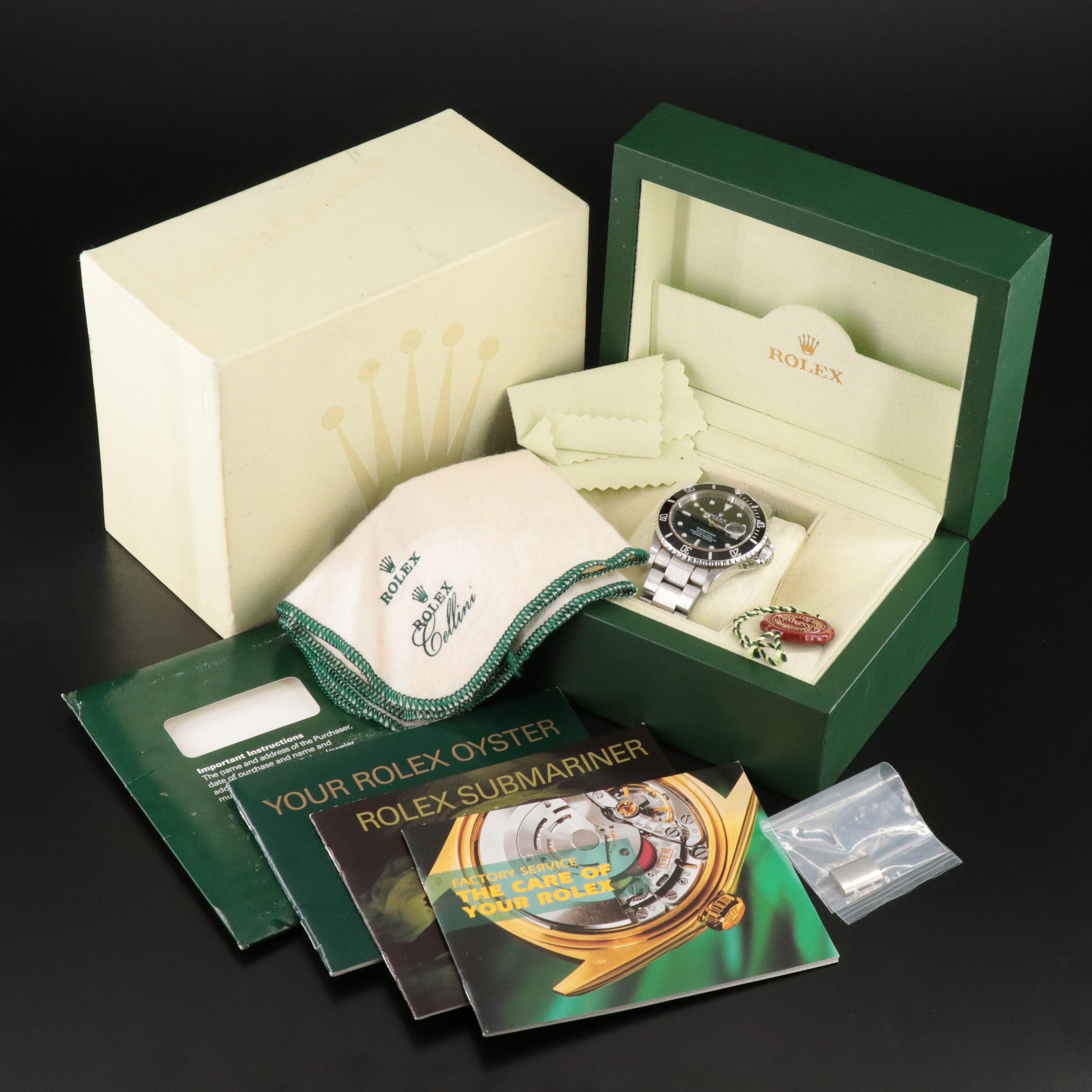 Rolex Submariner Date 16610T Watch c.2006