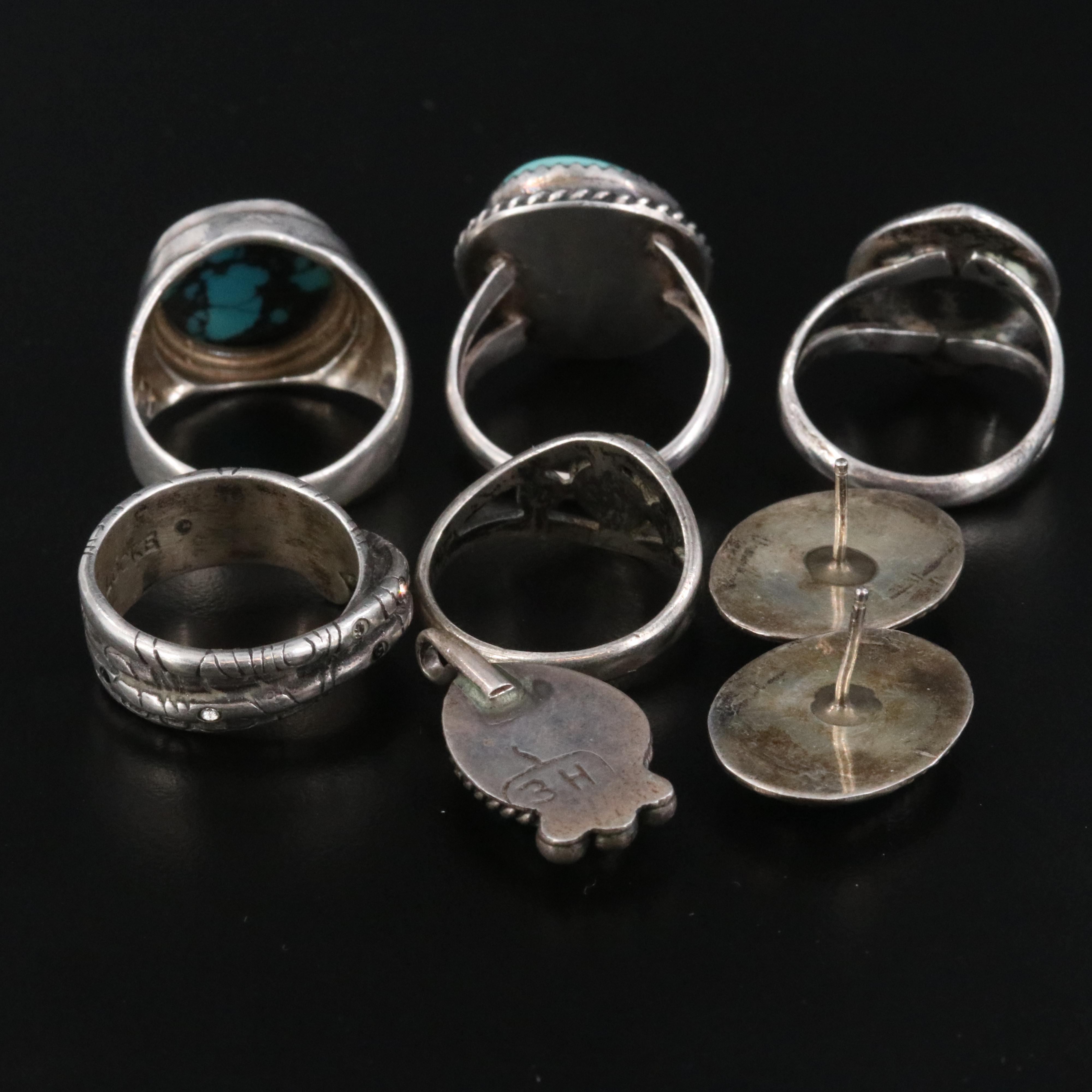 Southwestern Sterling Turquoise Jewelry Featuring Patricia Locke