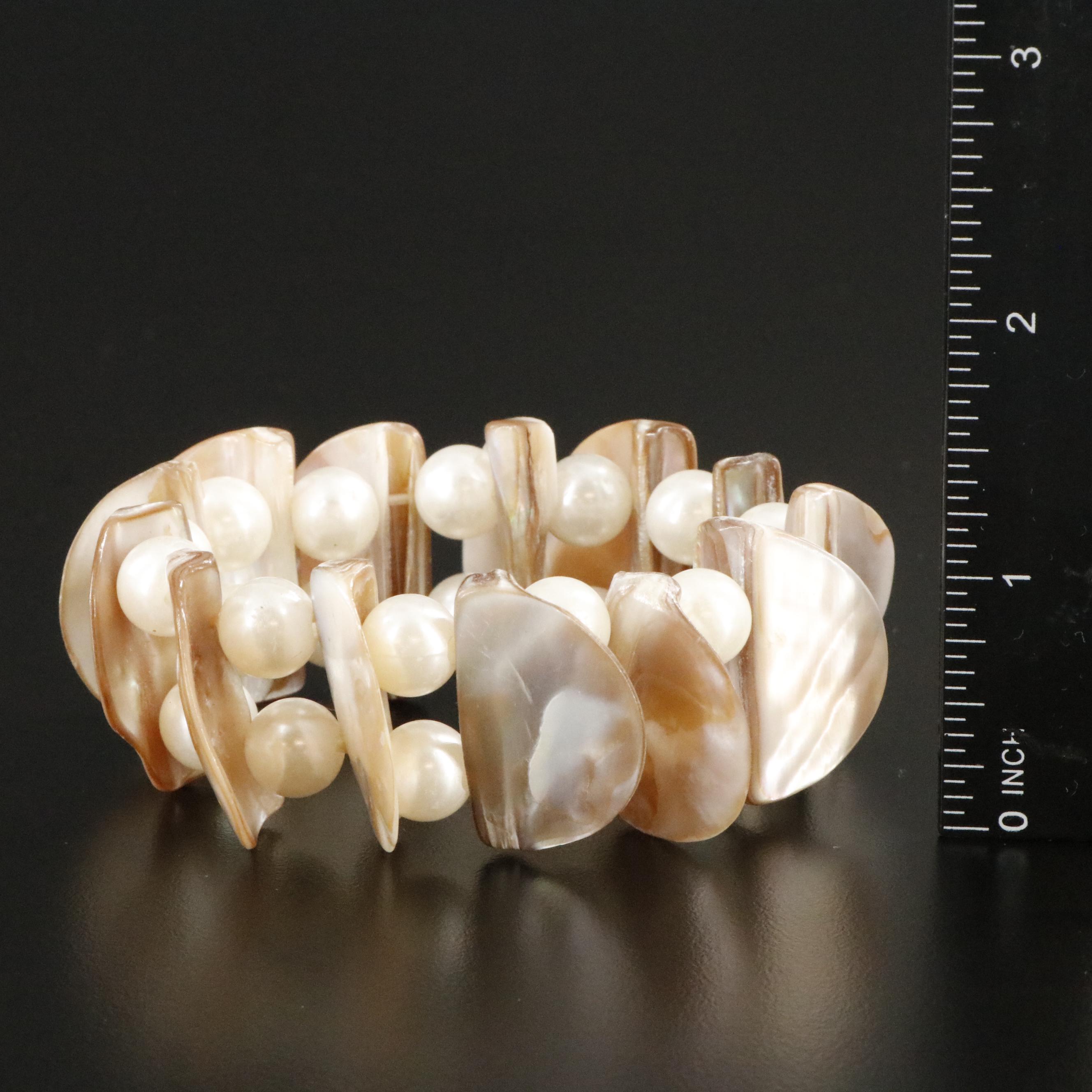 Pearls, Mother-of-Pearl and Crystal Featured in Jewelry Collection