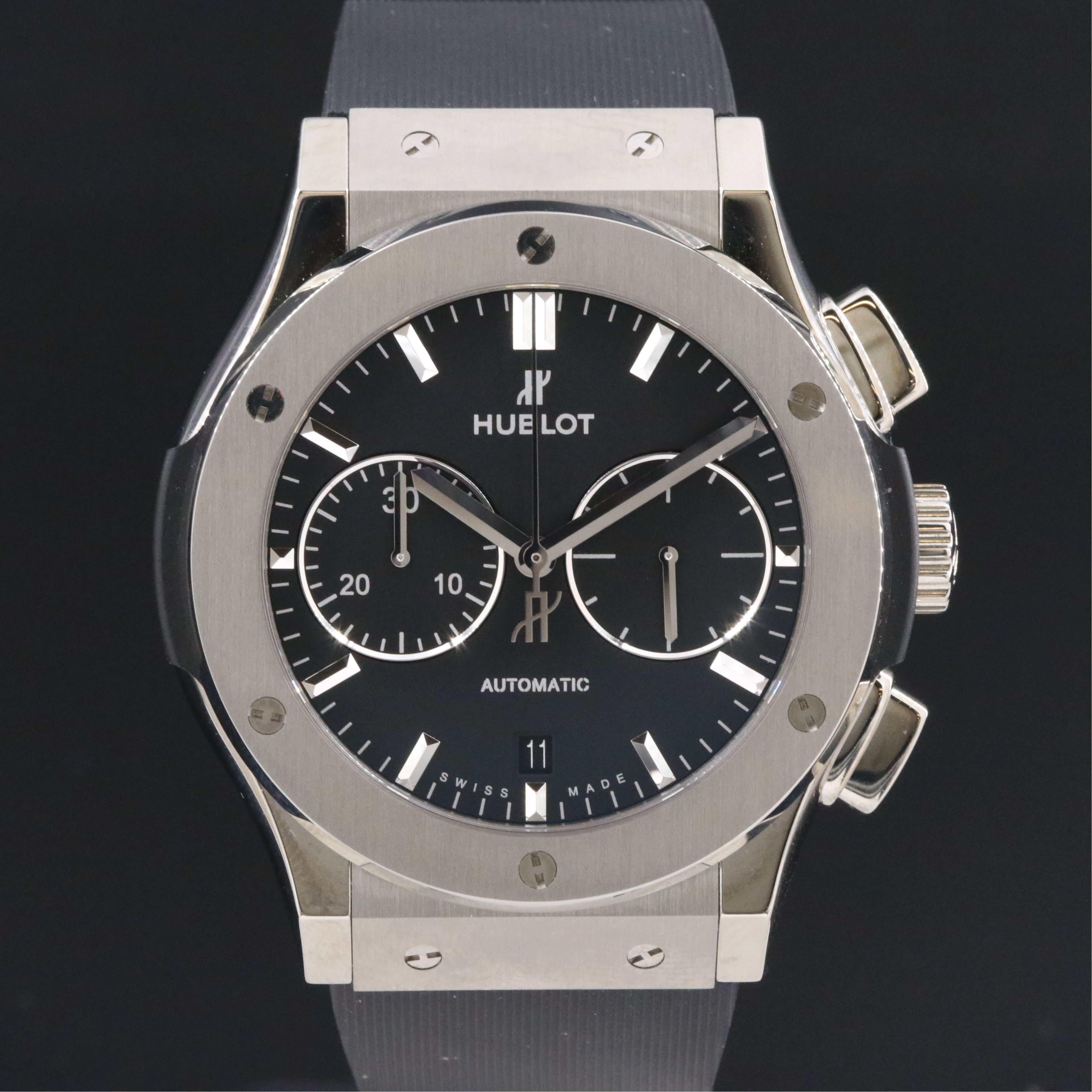 Hublot Classic Fusion Titanium Chrono Automatic Date Watch