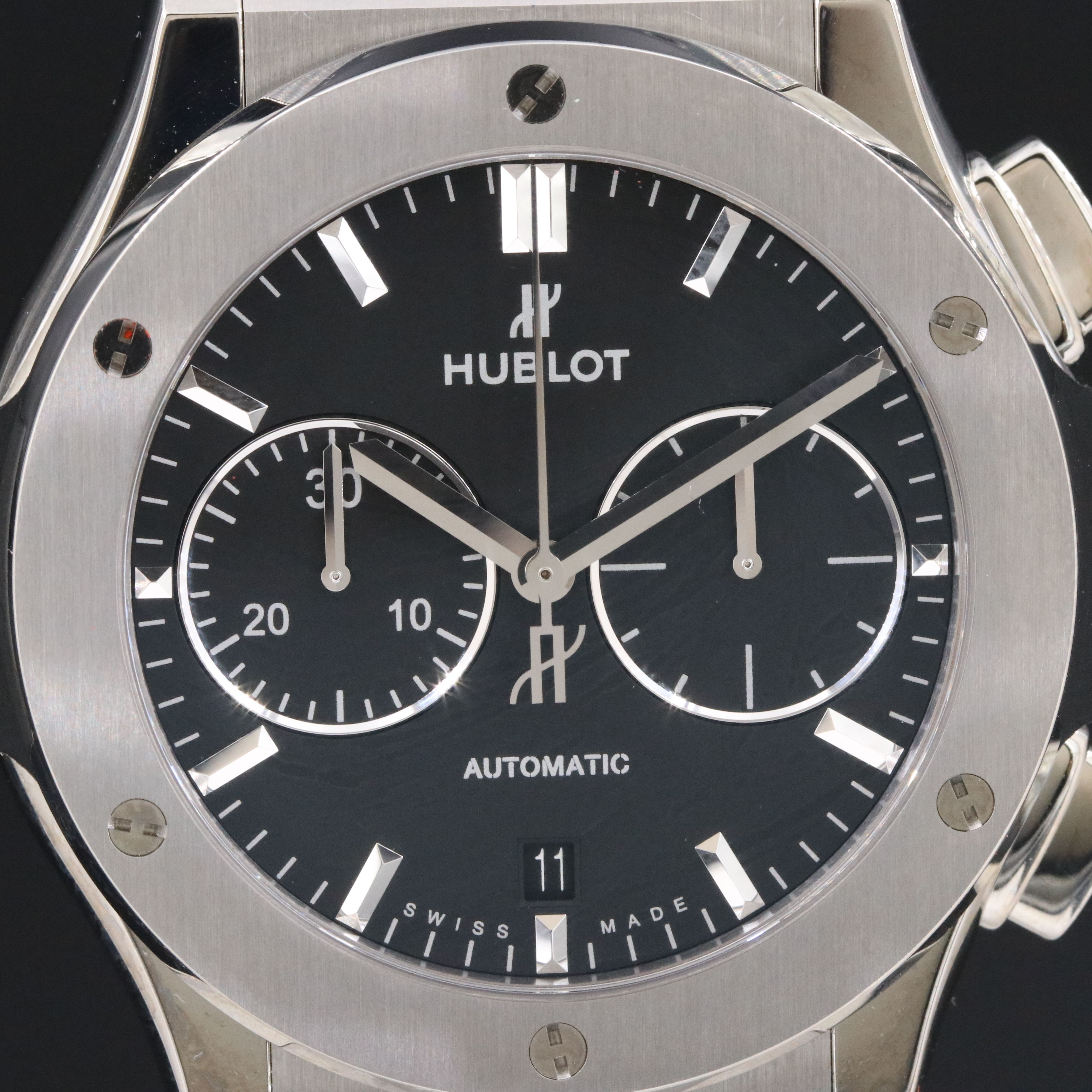 Hublot Classic Fusion Titanium Chrono Automatic Date Watch
