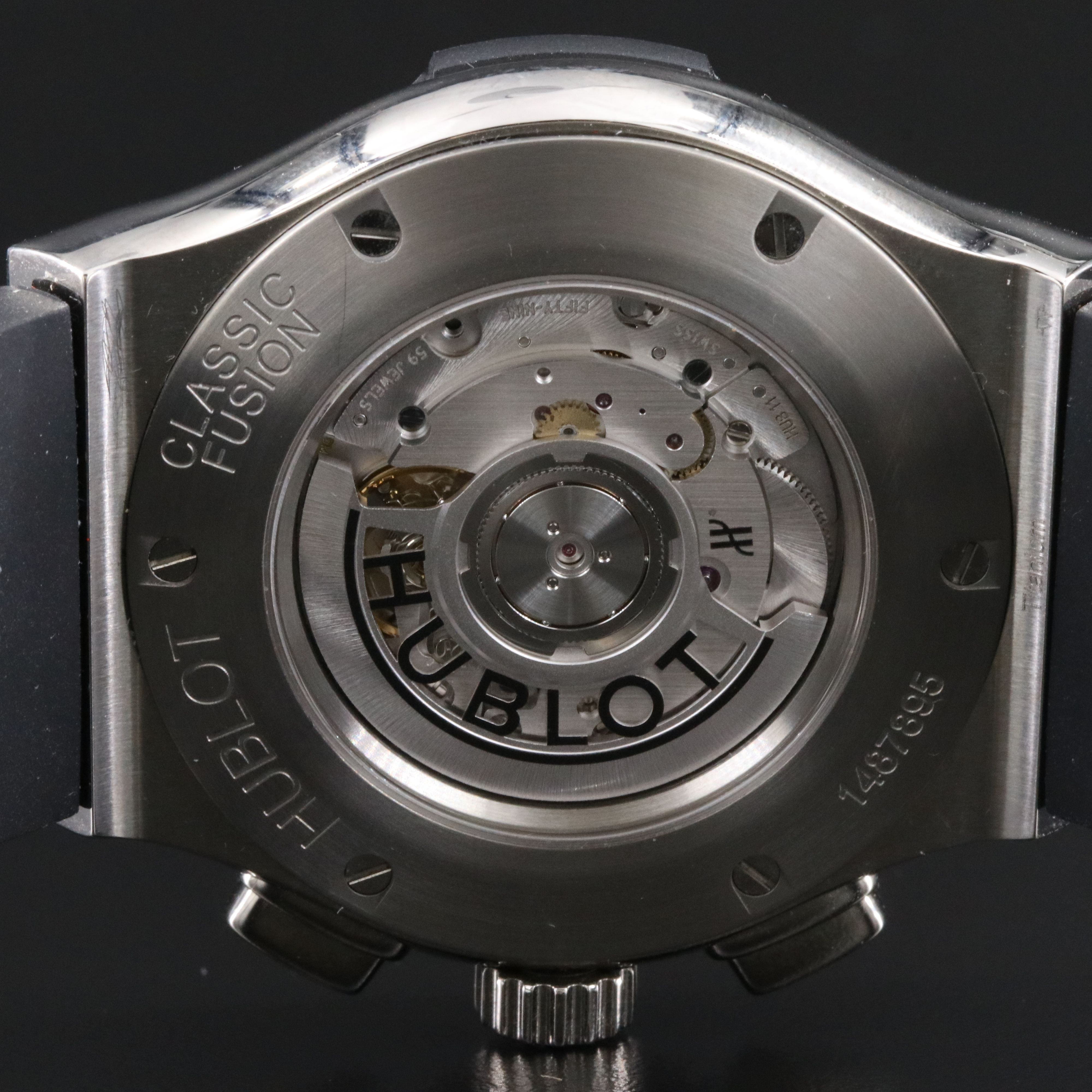 Hublot Classic Fusion Titanium Chrono Automatic Date Watch