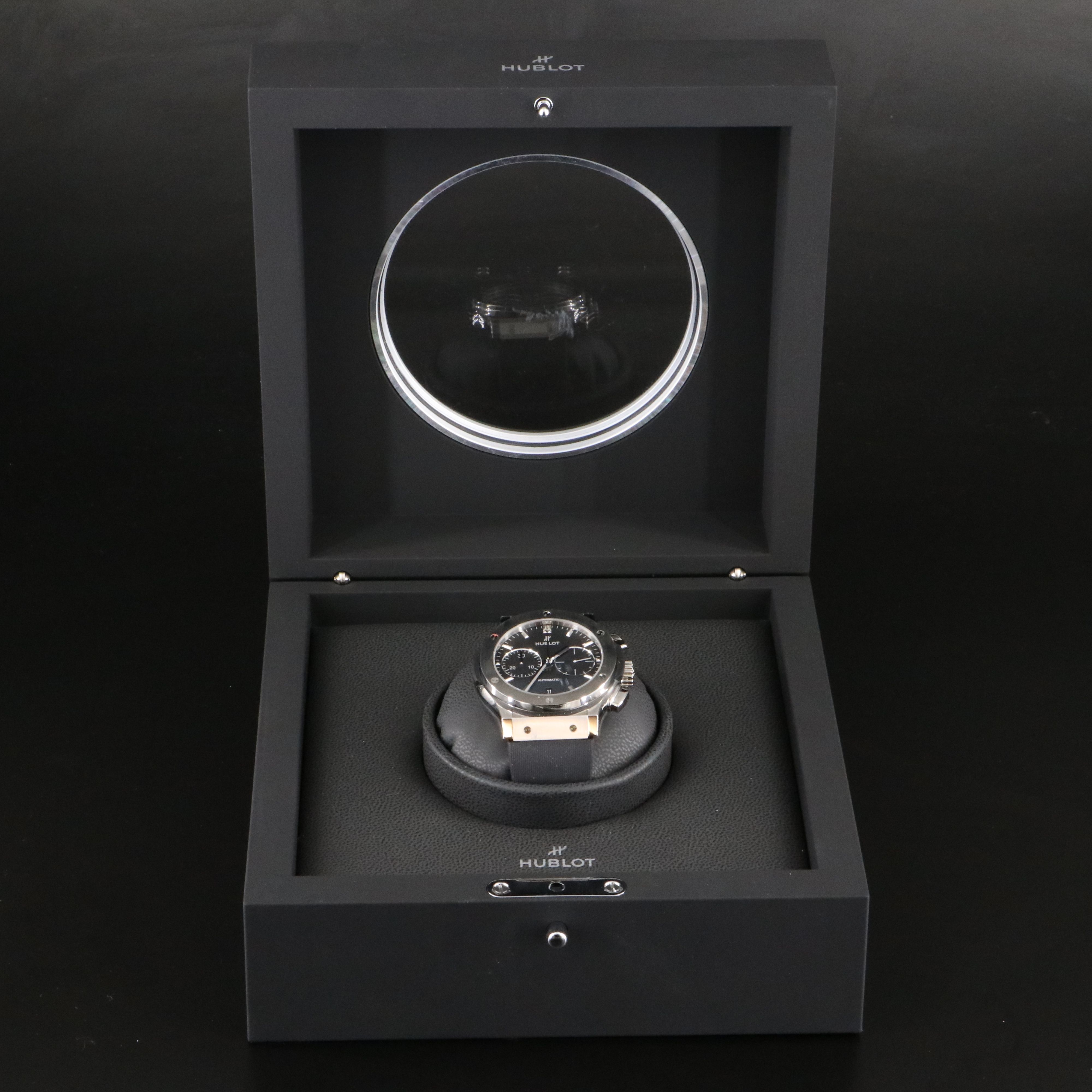 Hublot Classic Fusion Titanium Chrono Automatic Date Watch