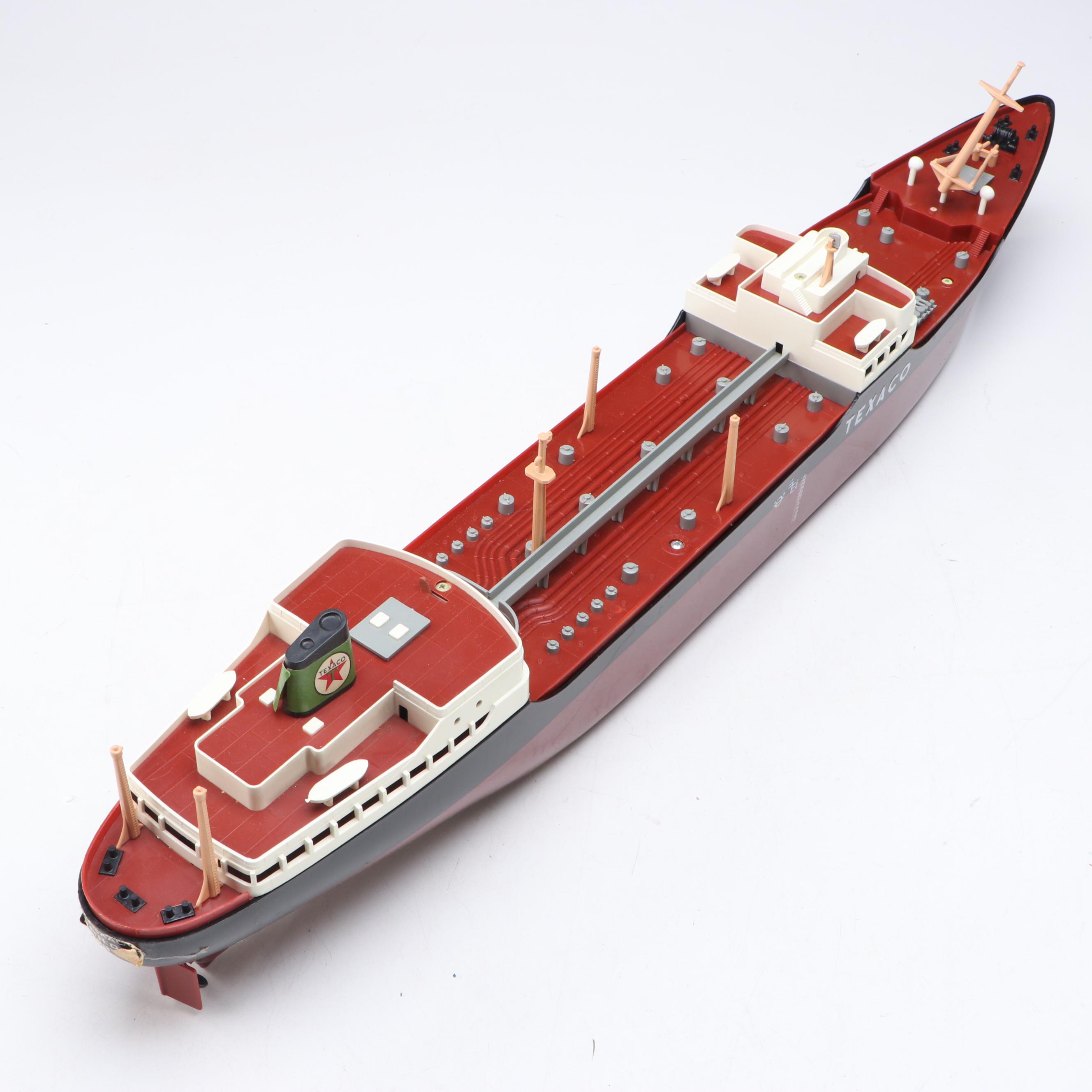 Wen-Mac "S.S. Texaco North Dakota" Toy Ship, Mid to Late 20th Century