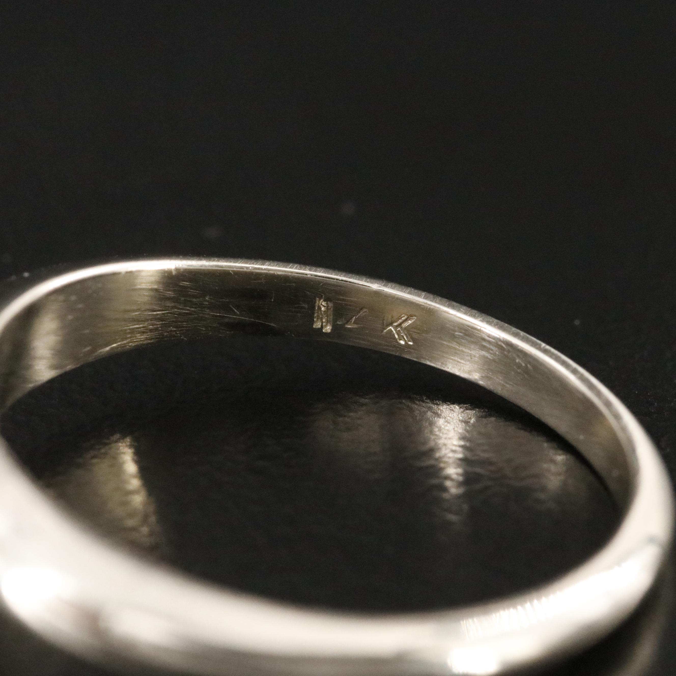 14K Pearl Solitaire Ring