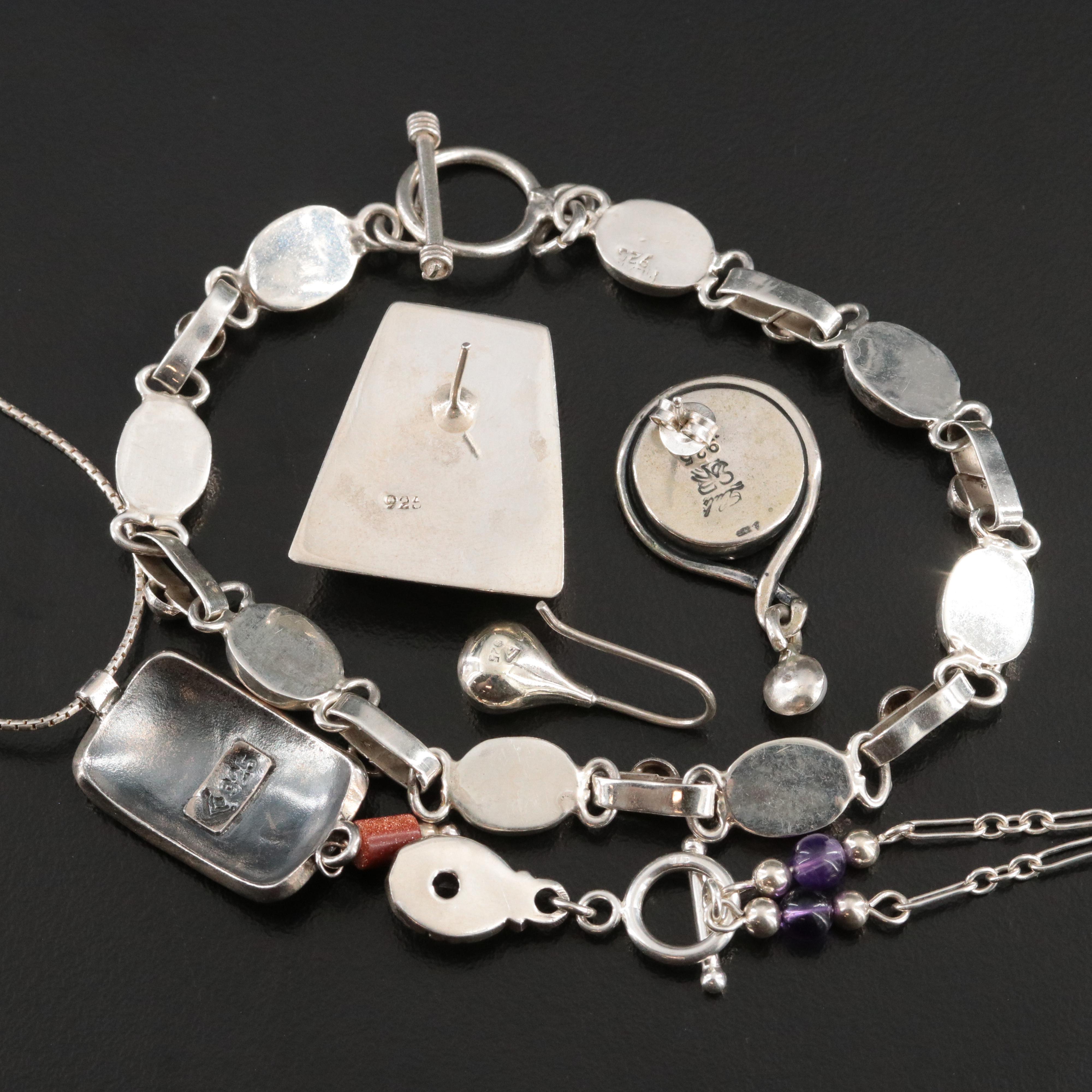 14K, Sterling, Roman Style Glass and Amethyst Featured in Jewelry Collection