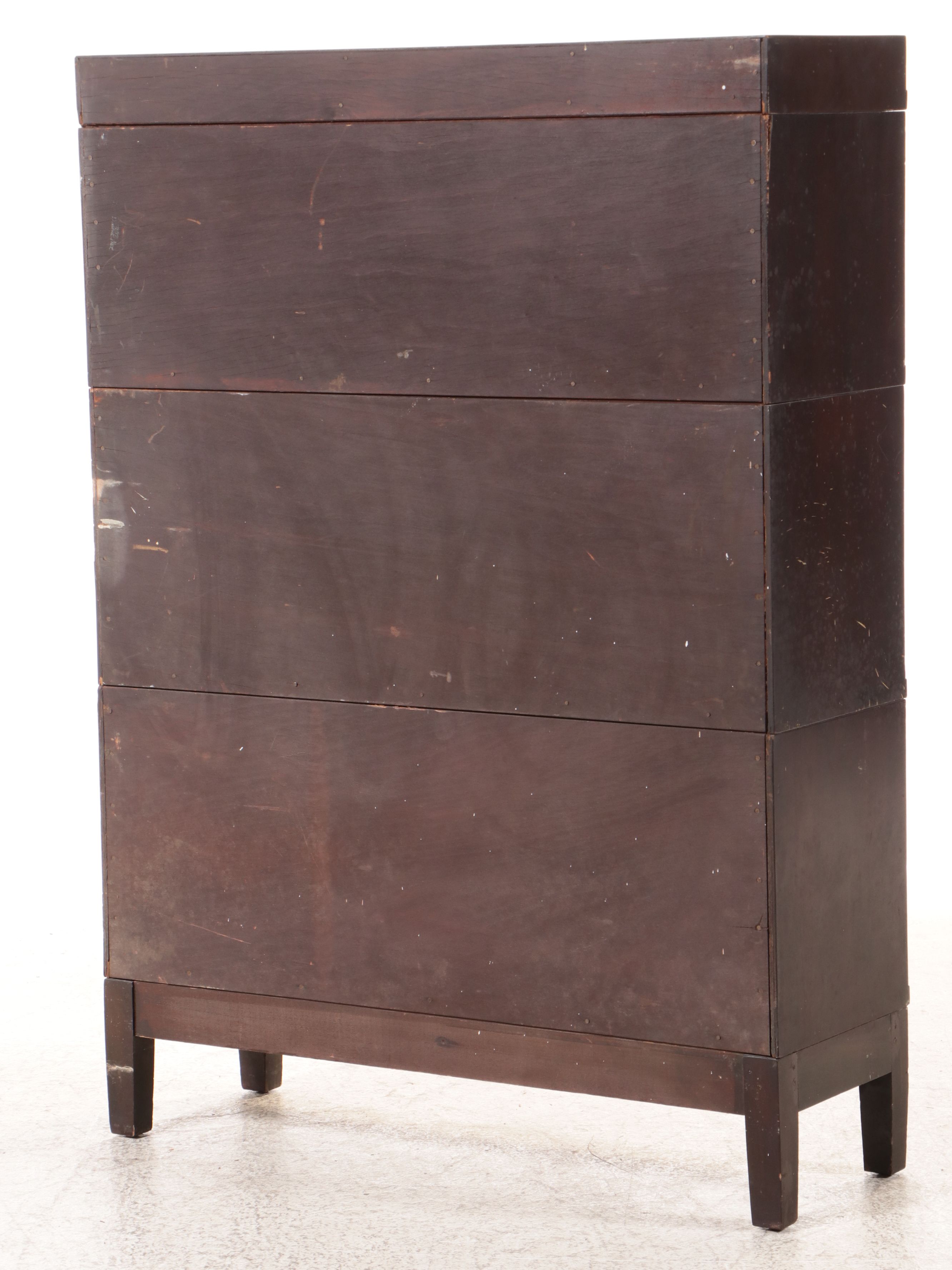 Globe-Wernicke Three-Shelf Barrister's Bookcase