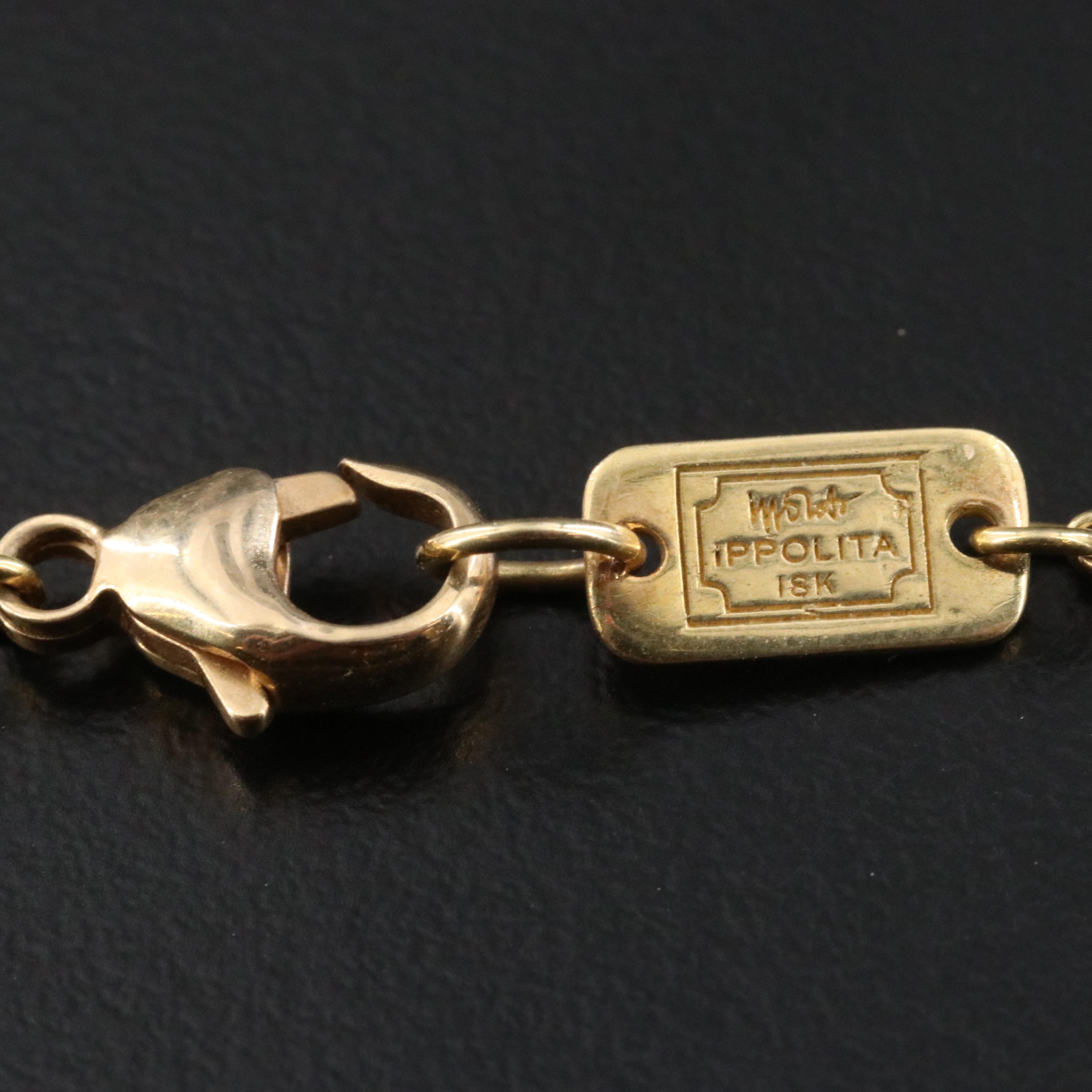 Ippolita 18K Disc Station Necklace