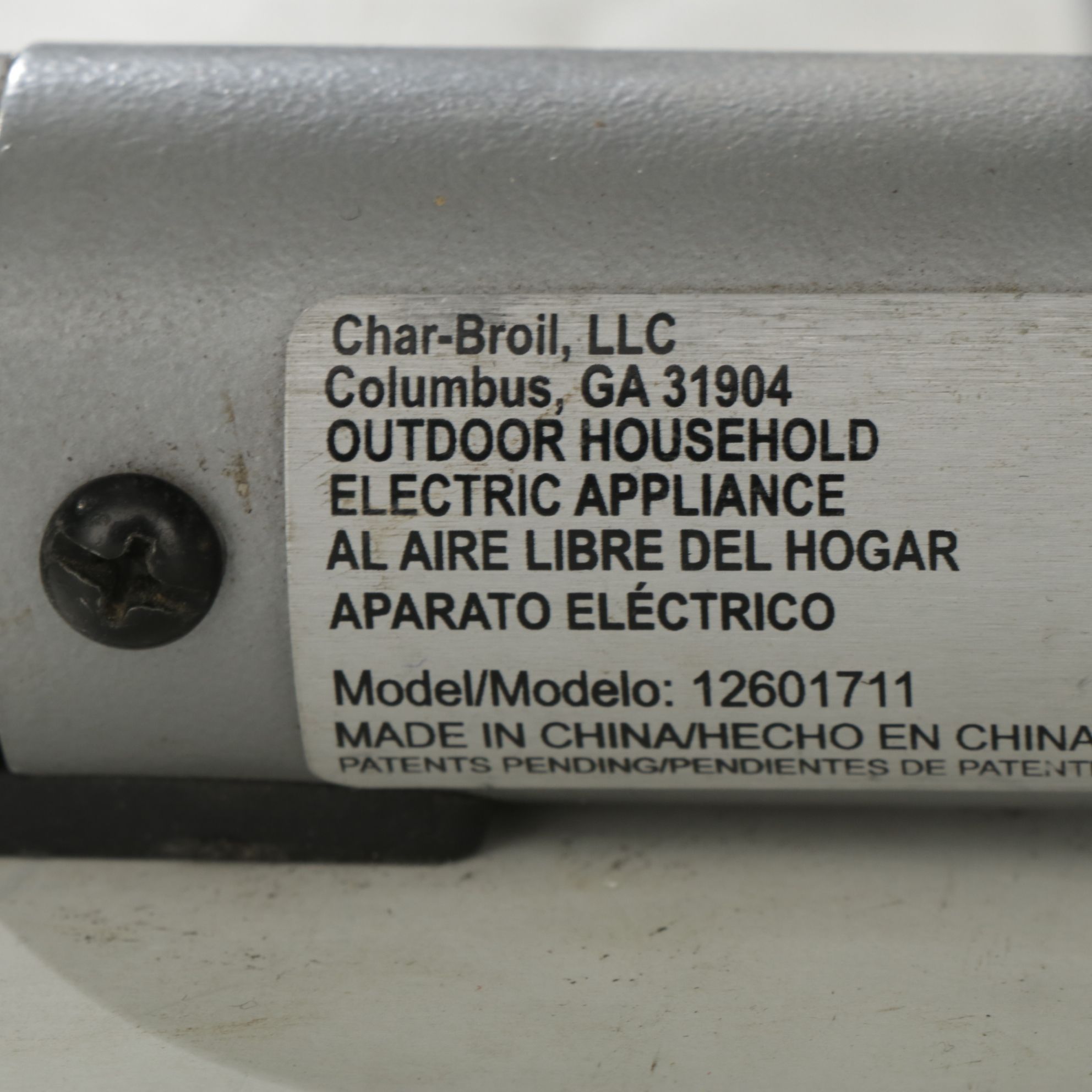 Char-Broil Patio Bistro Electric & Portable Grill