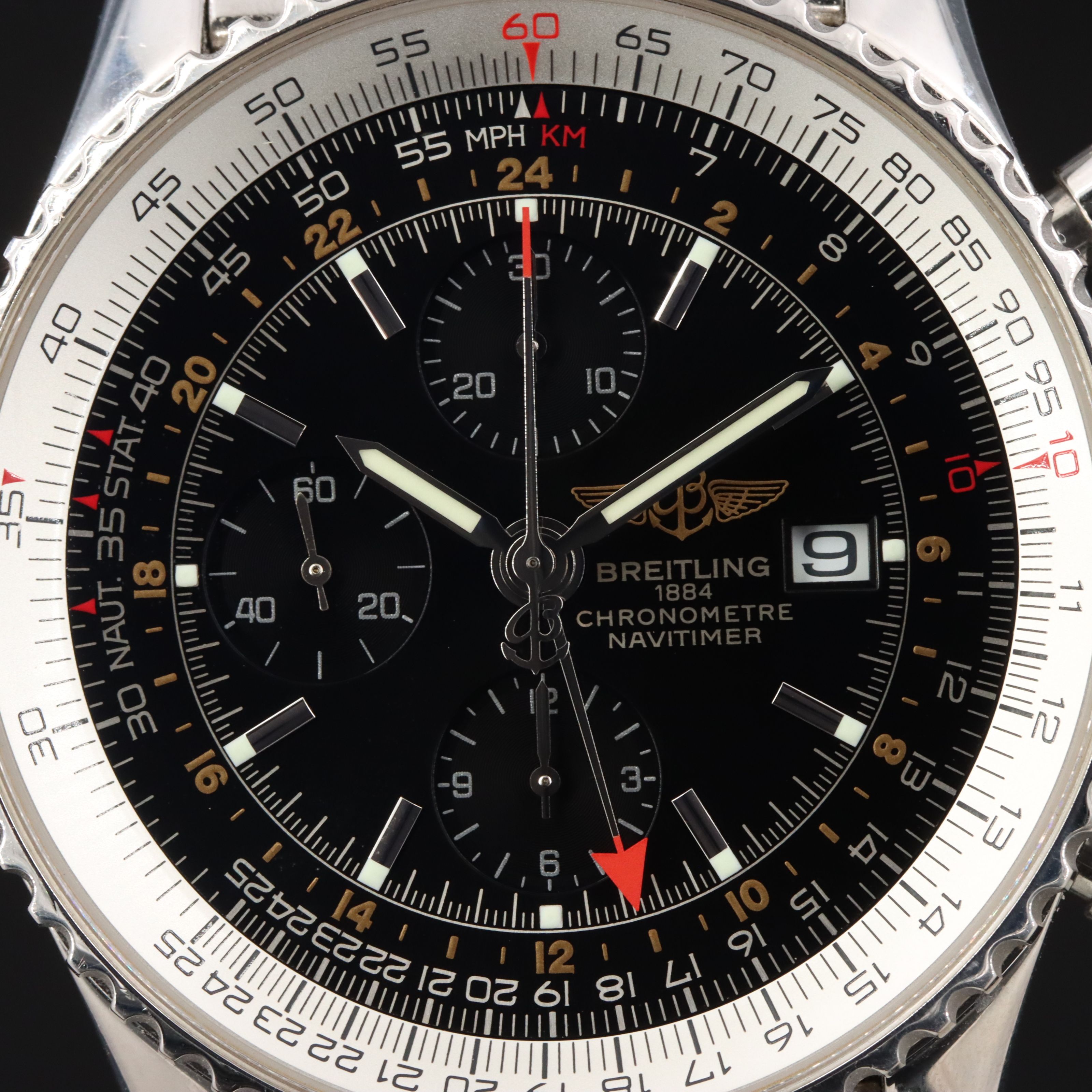 Breitling Navitimer World GMT Chronograph Watch