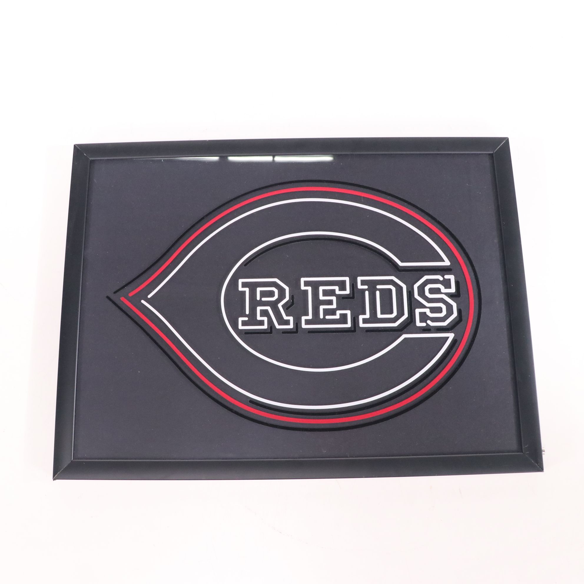 Ken Griffey Jr. Baseball Bat and Framed Cincinnati Reds Items