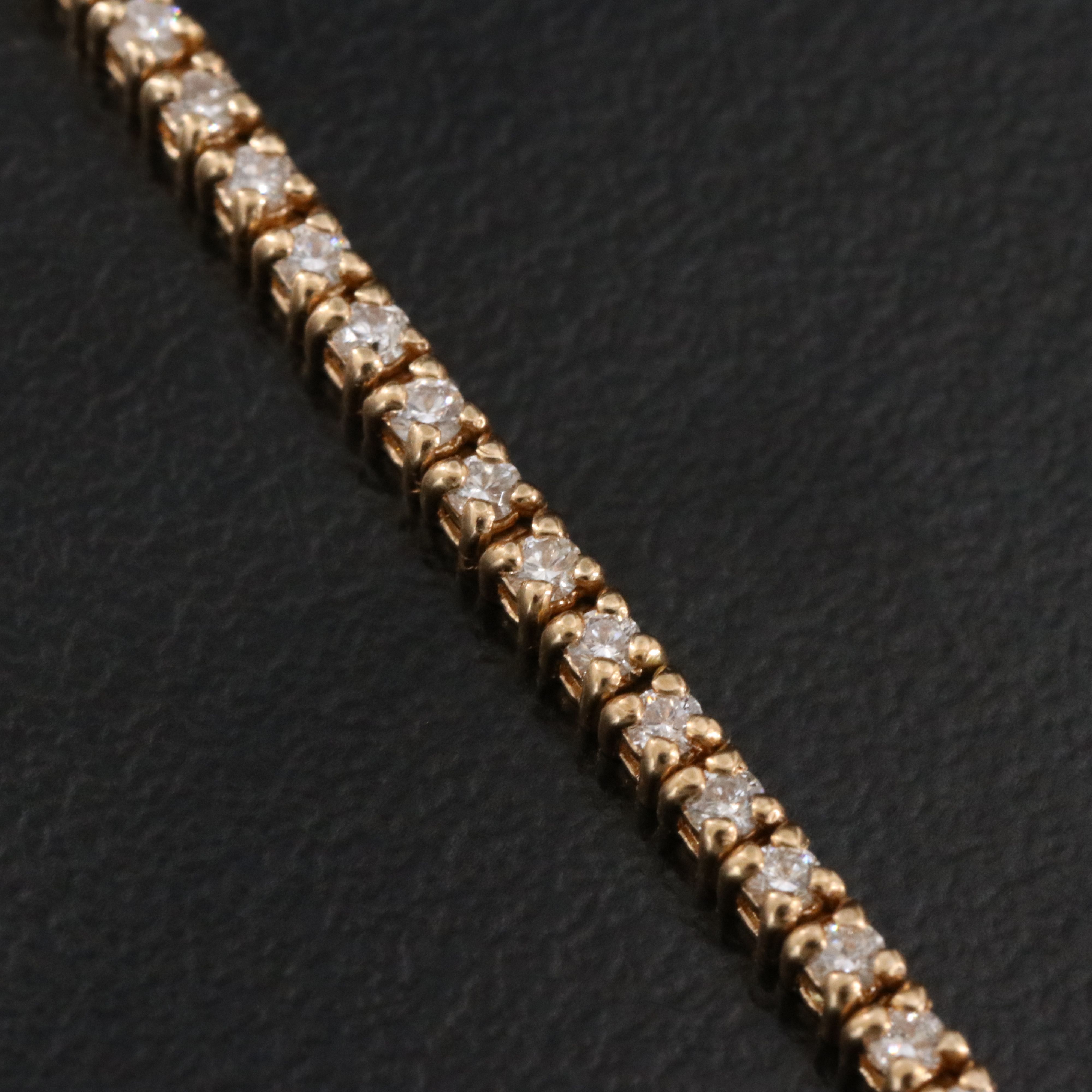14K 1.26 CTW Diamond Line Bracelet