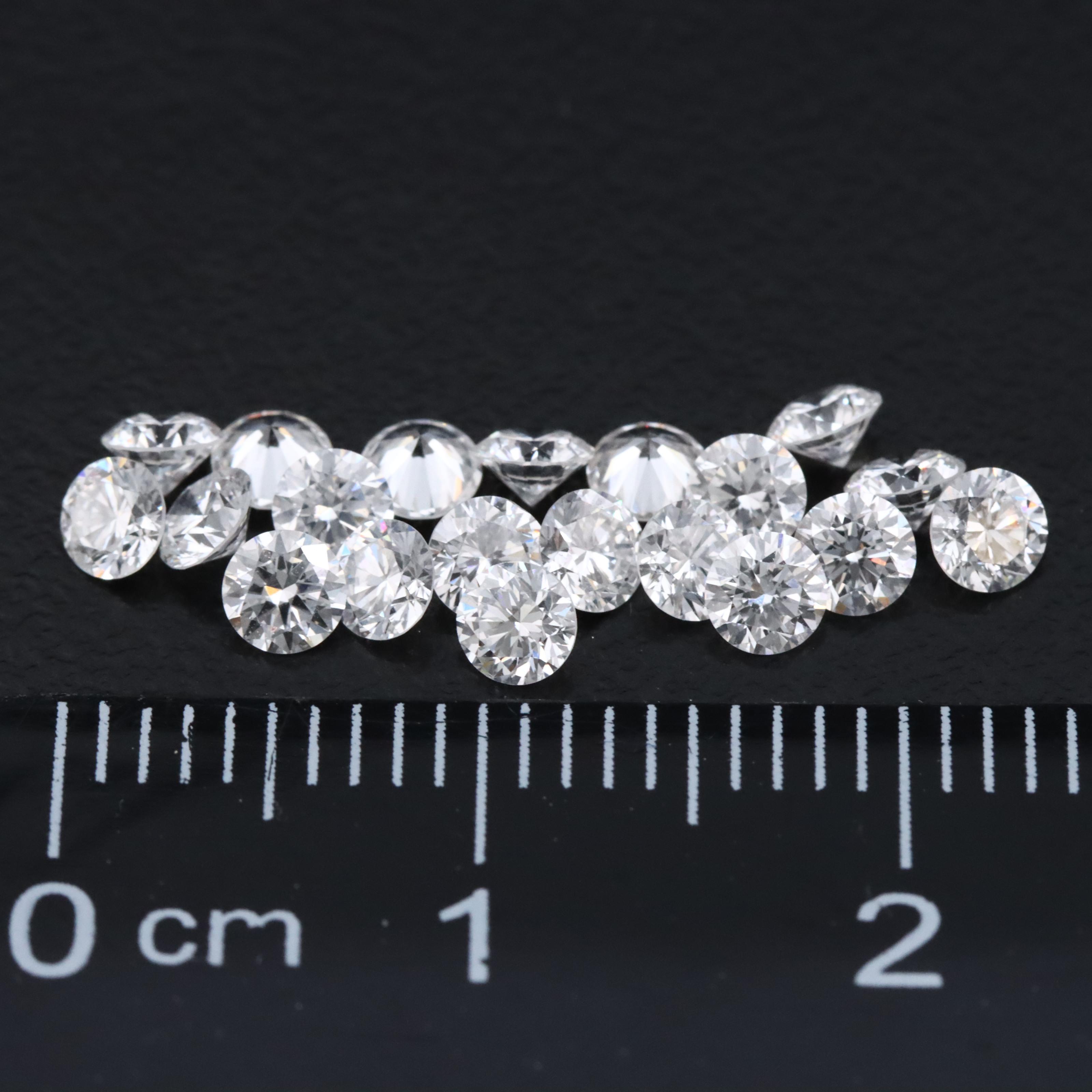 Loose 1.93 CTW Lab Grown Diamond Lot