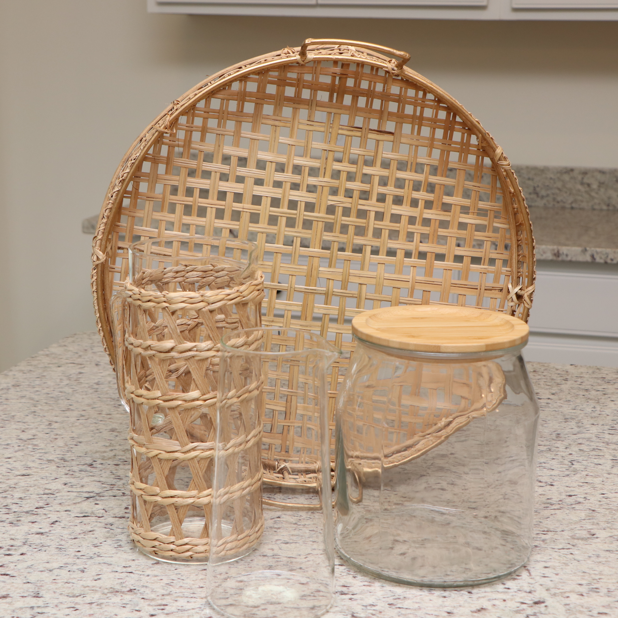 Chad Robertson "Tartine Bread" with Wood and Wicker Serveware