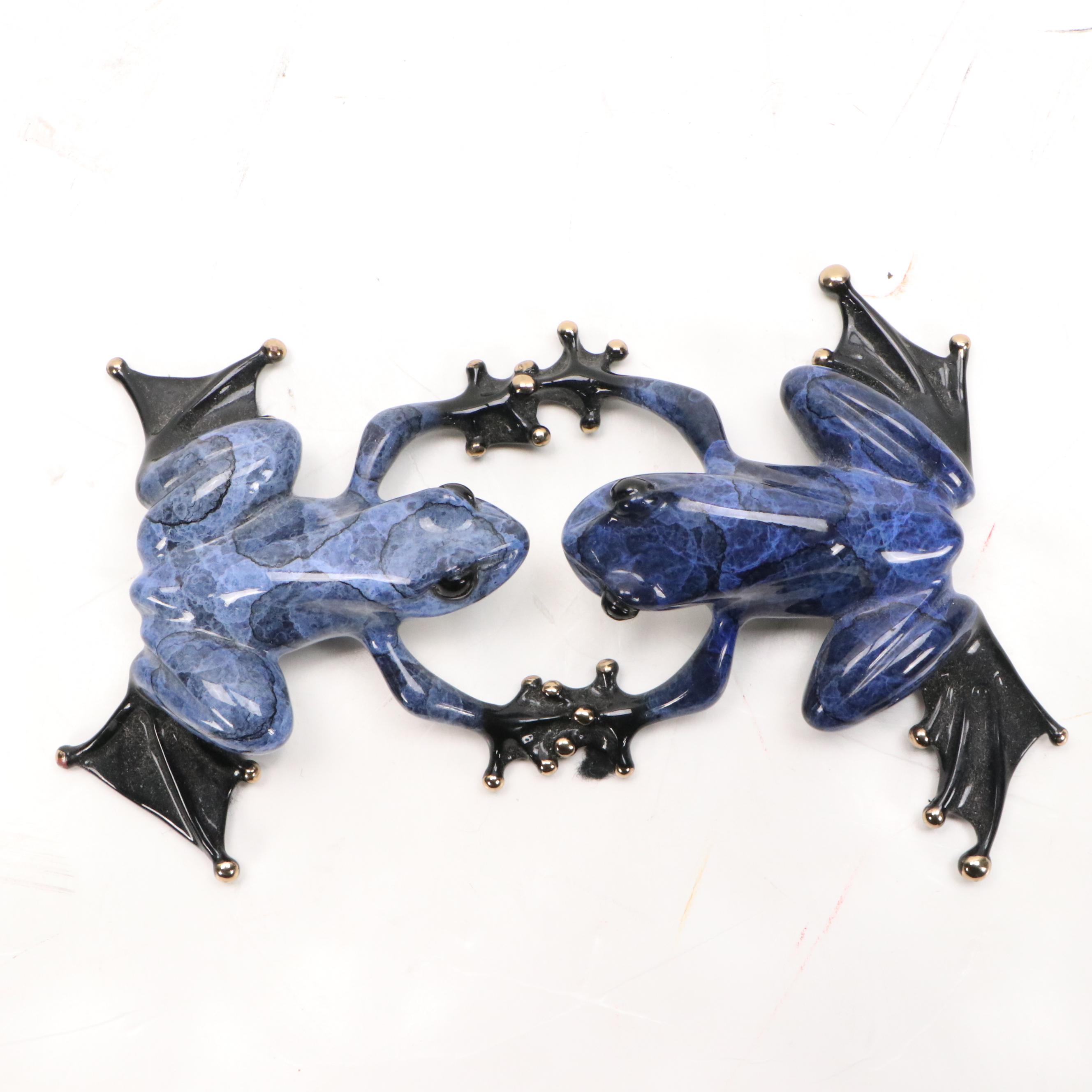 Tim Cotterill Cast Bronze Frogs "Cosmos," 2010