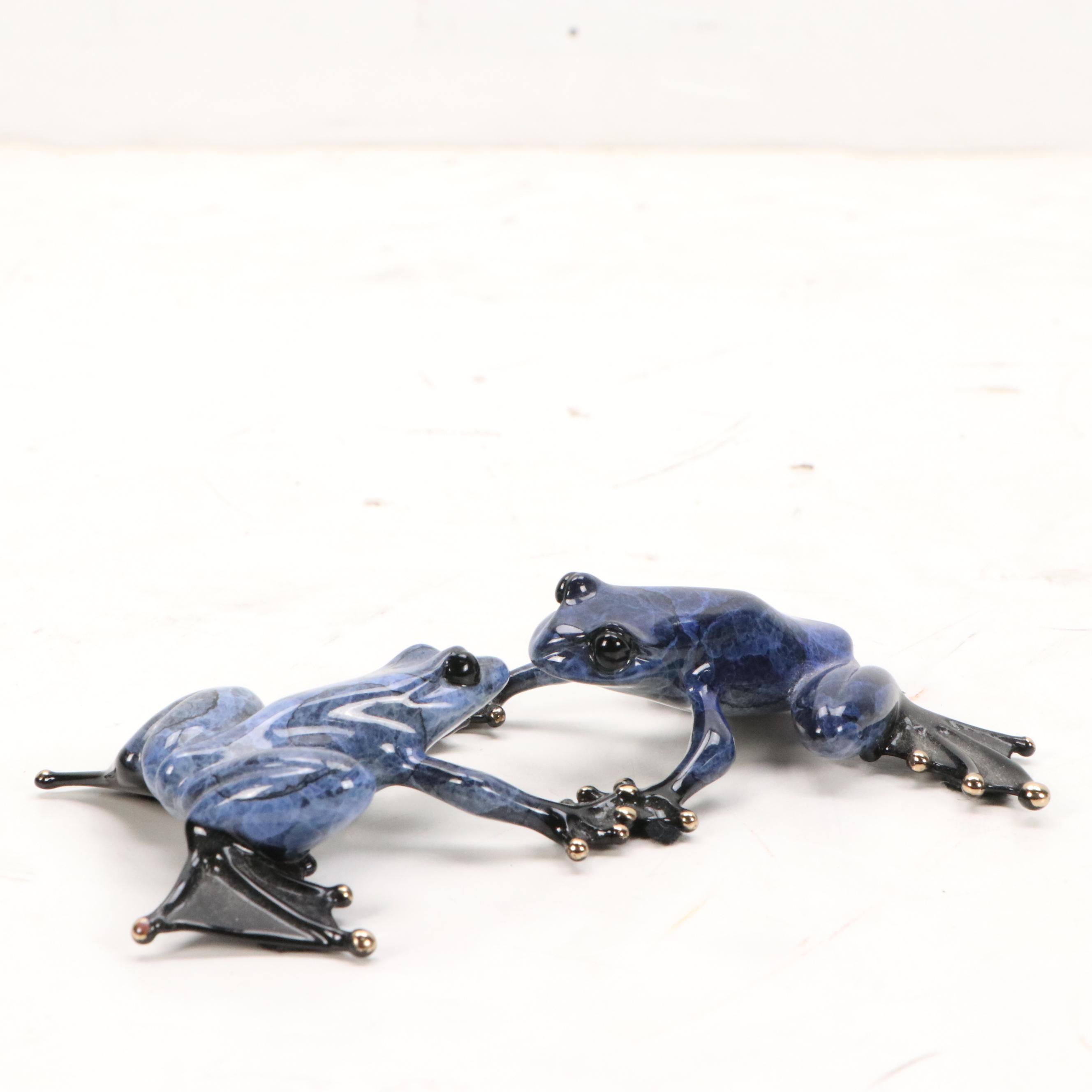 Tim Cotterill Cast Bronze Frogs "Cosmos," 2010