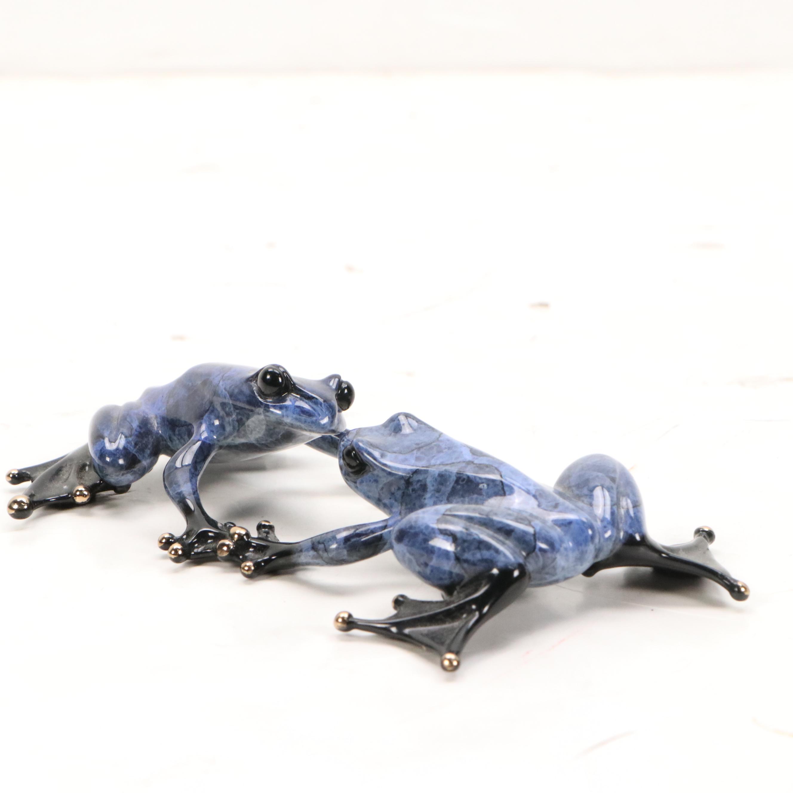 Tim Cotterill Cast Bronze Frogs "Cosmos," 2010