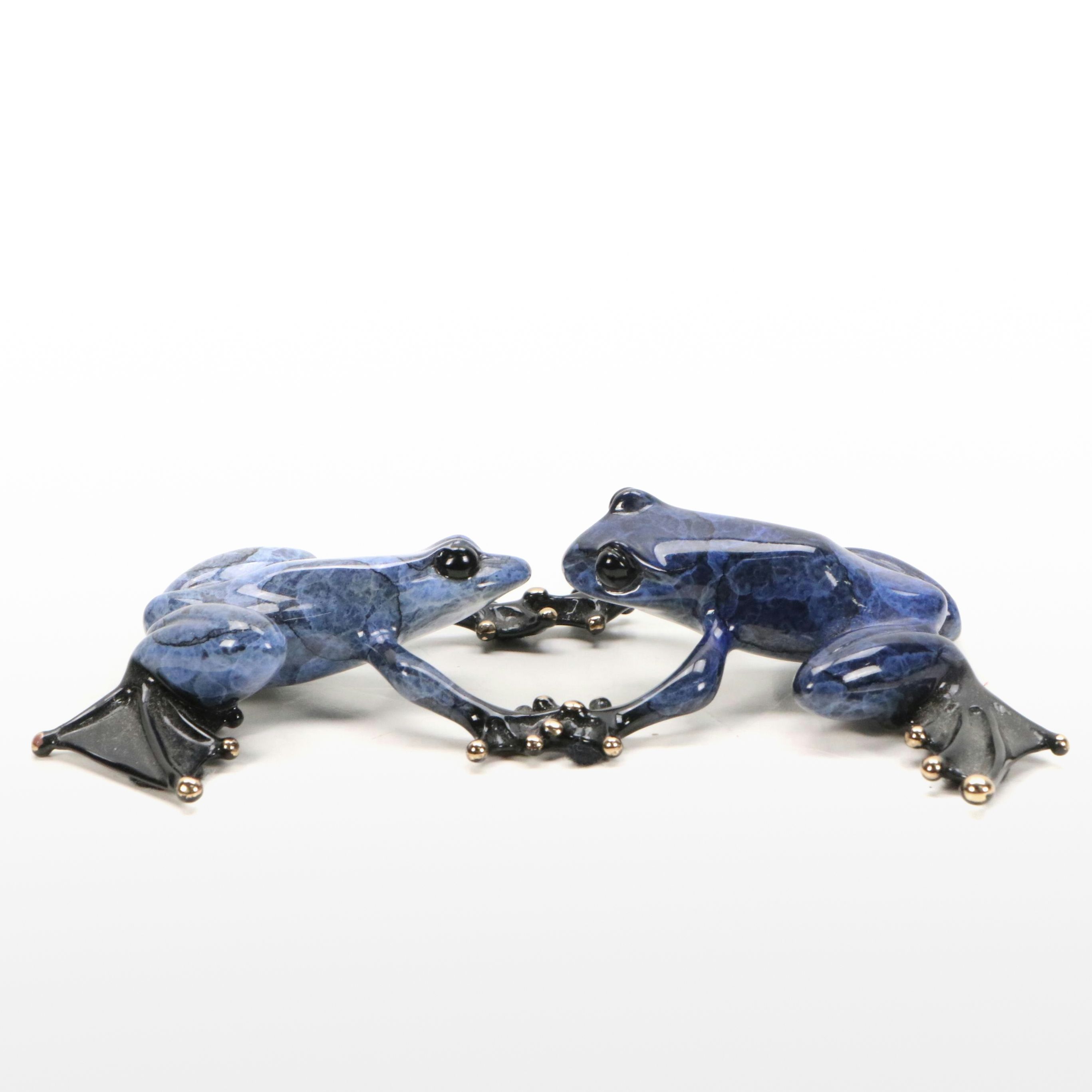 Tim Cotterill Cast Bronze Frogs "Cosmos," 2010