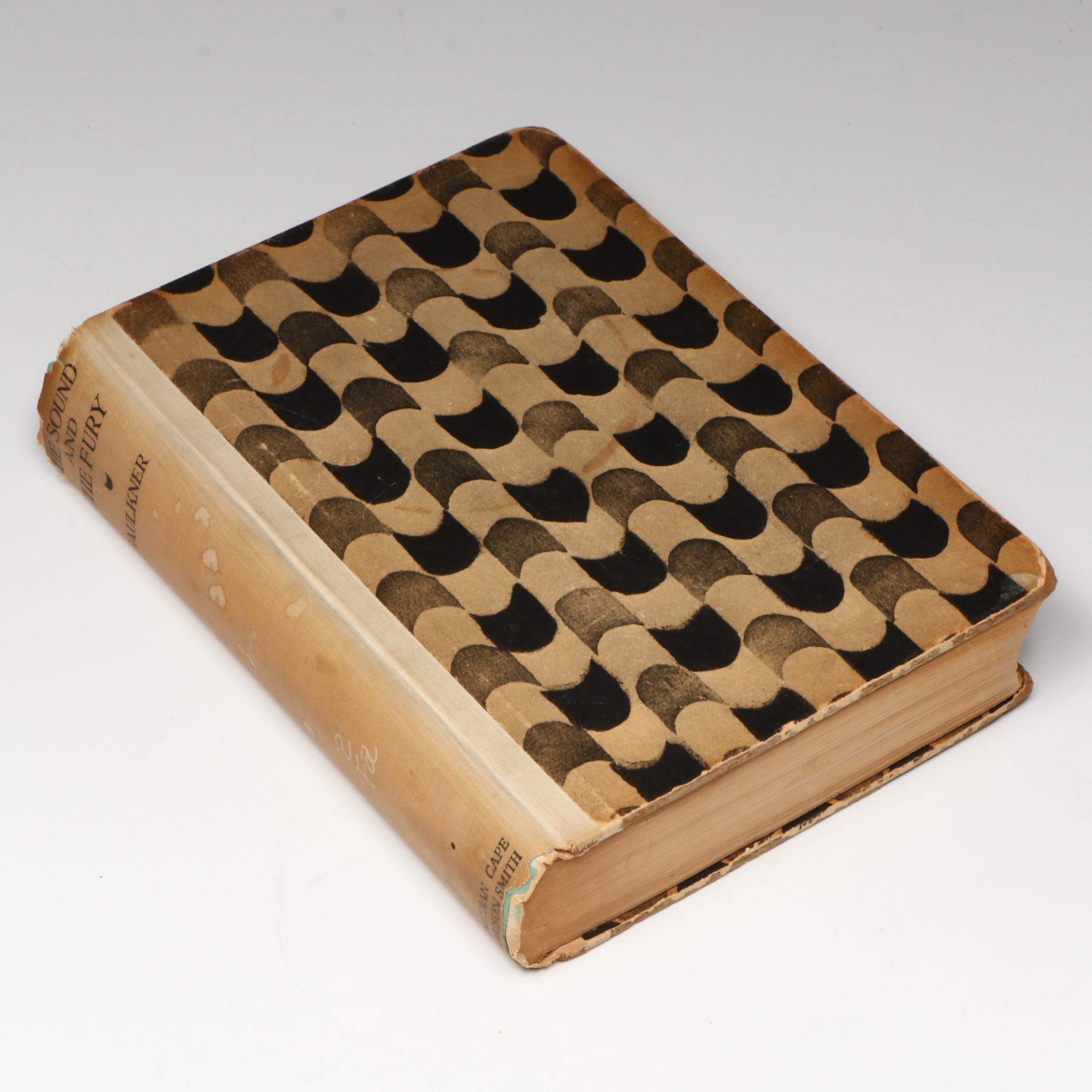 First Edition "The Sound and the Fury" by William Faulkner, 1929