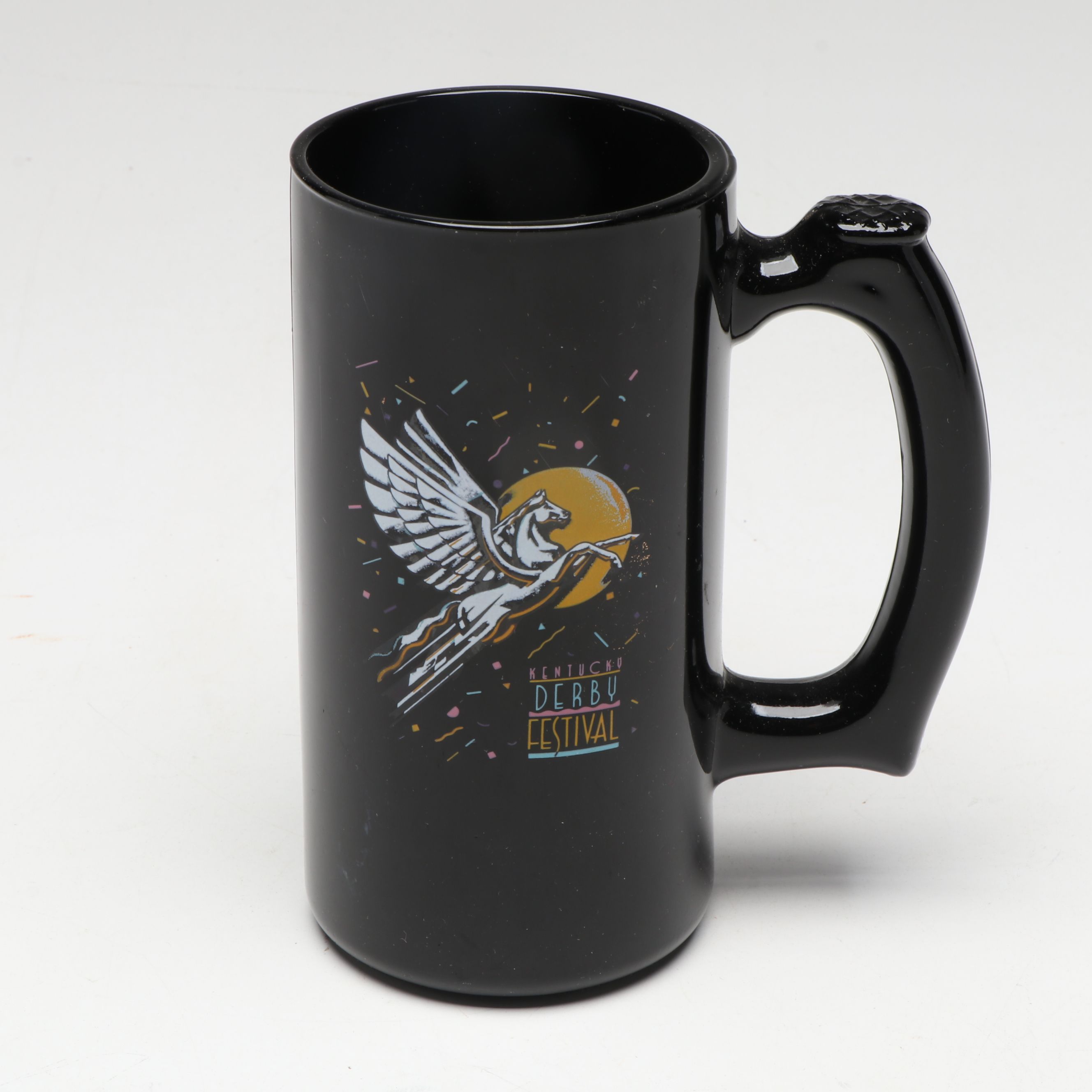 Hazel Atlas "Tally Ho!" Cocktail Shaker with Other Equestrian Themed Tableware