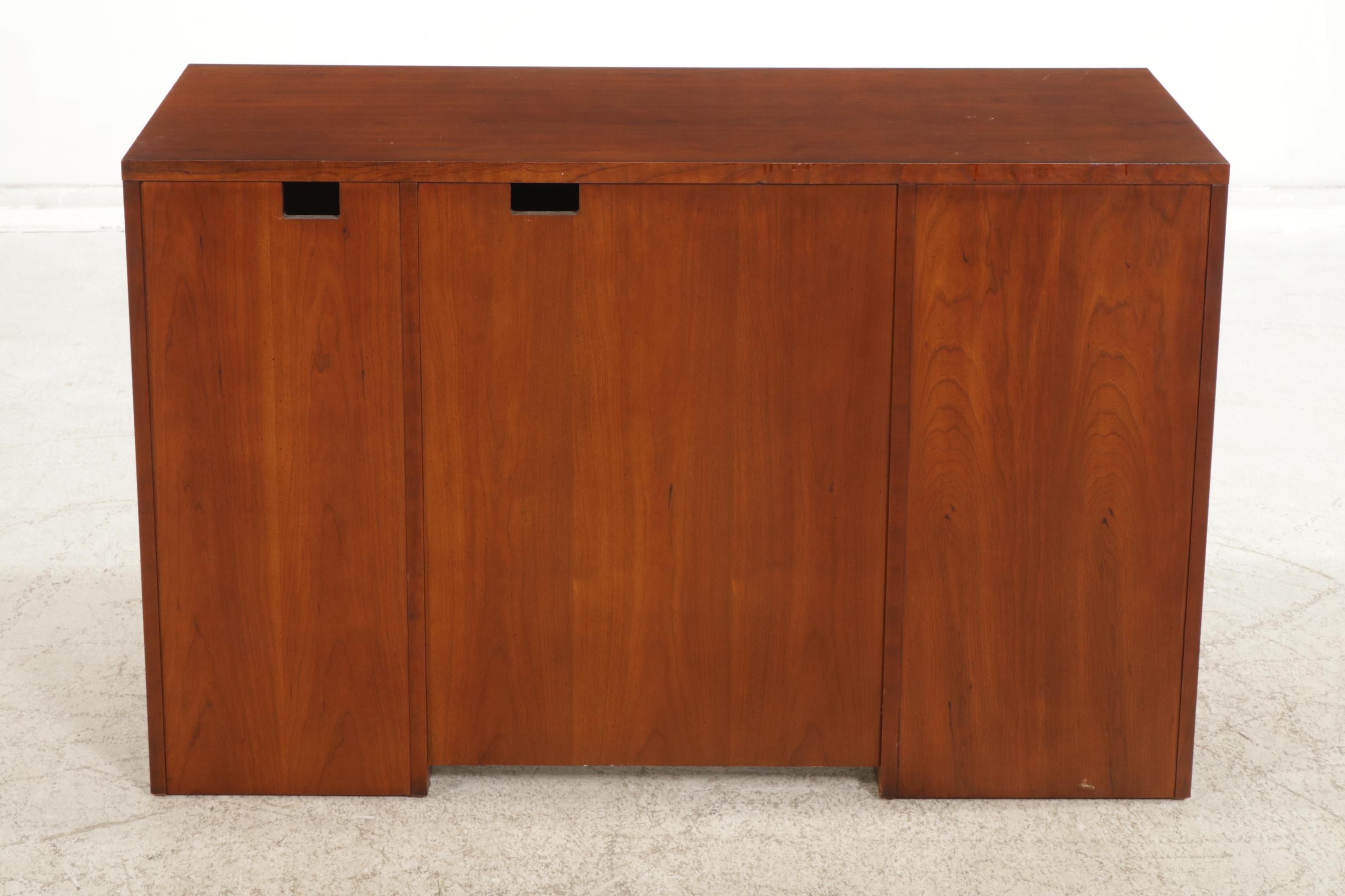 Wood Kneehole Desk, 21st Century