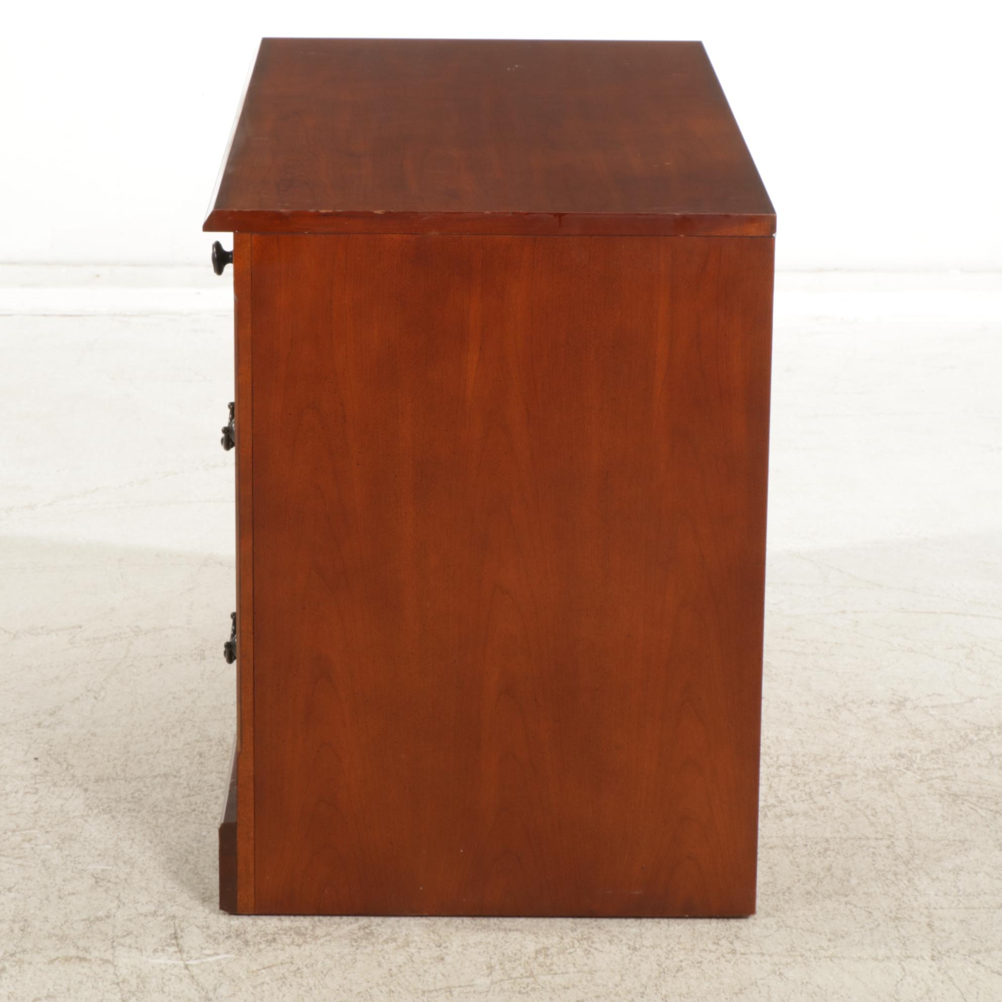 Wood Kneehole Desk, 21st Century