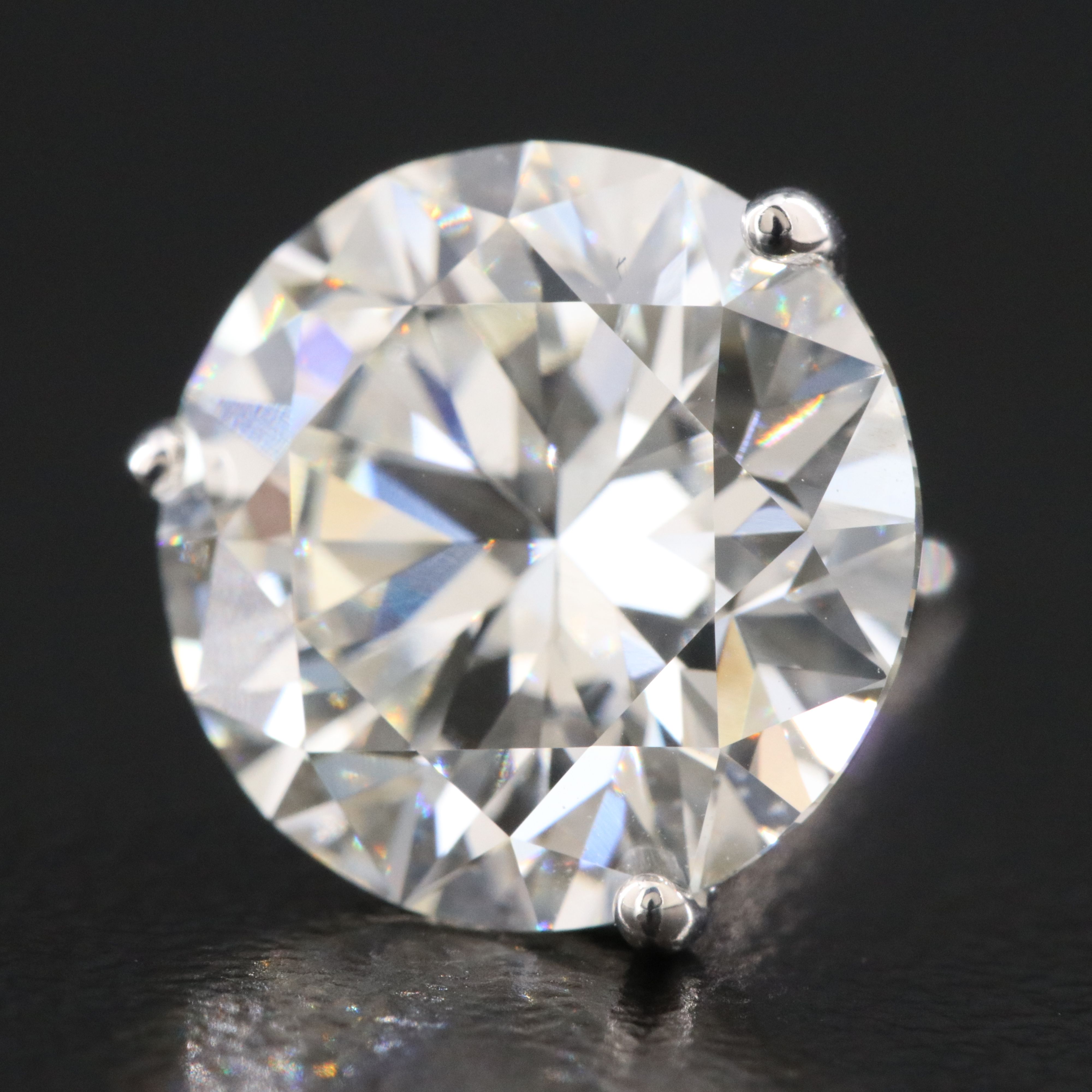 14K 10.00 CTW Lab Grown Diamond Solitaire Earrings