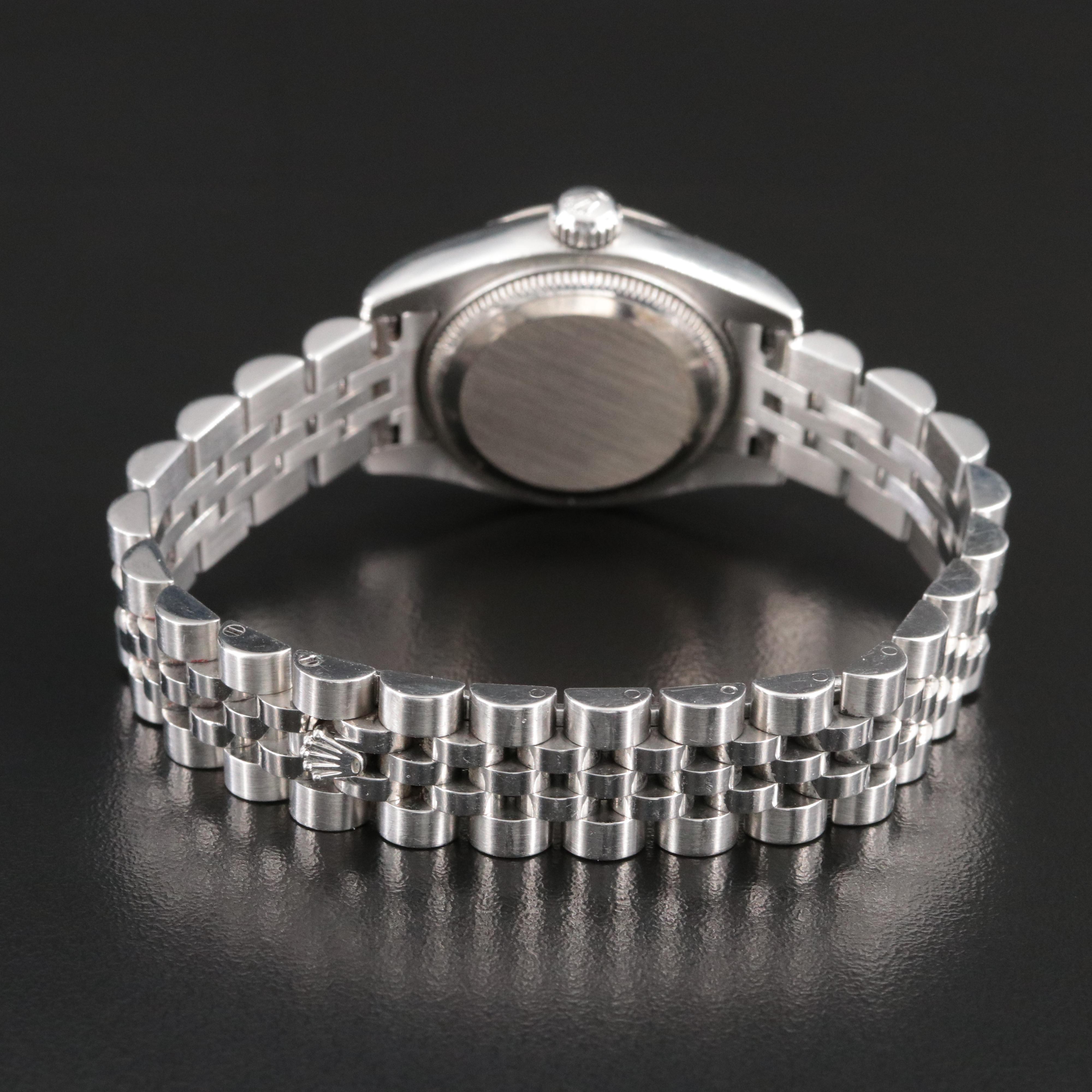 2008 Rolex Lady Datejust Custom M.O.P. Diamond Dial Watch