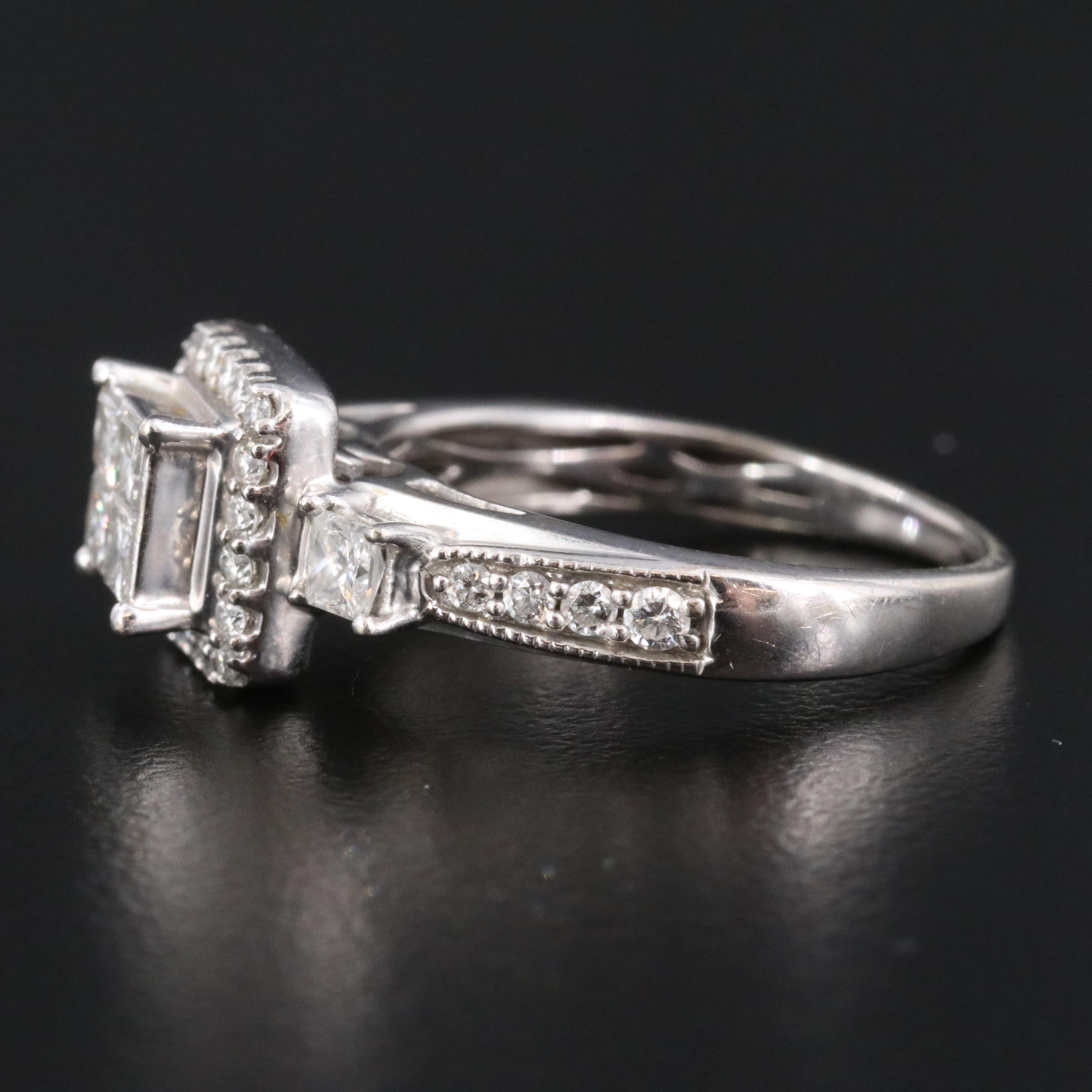 10K 1.02 CTW Diamond Ring