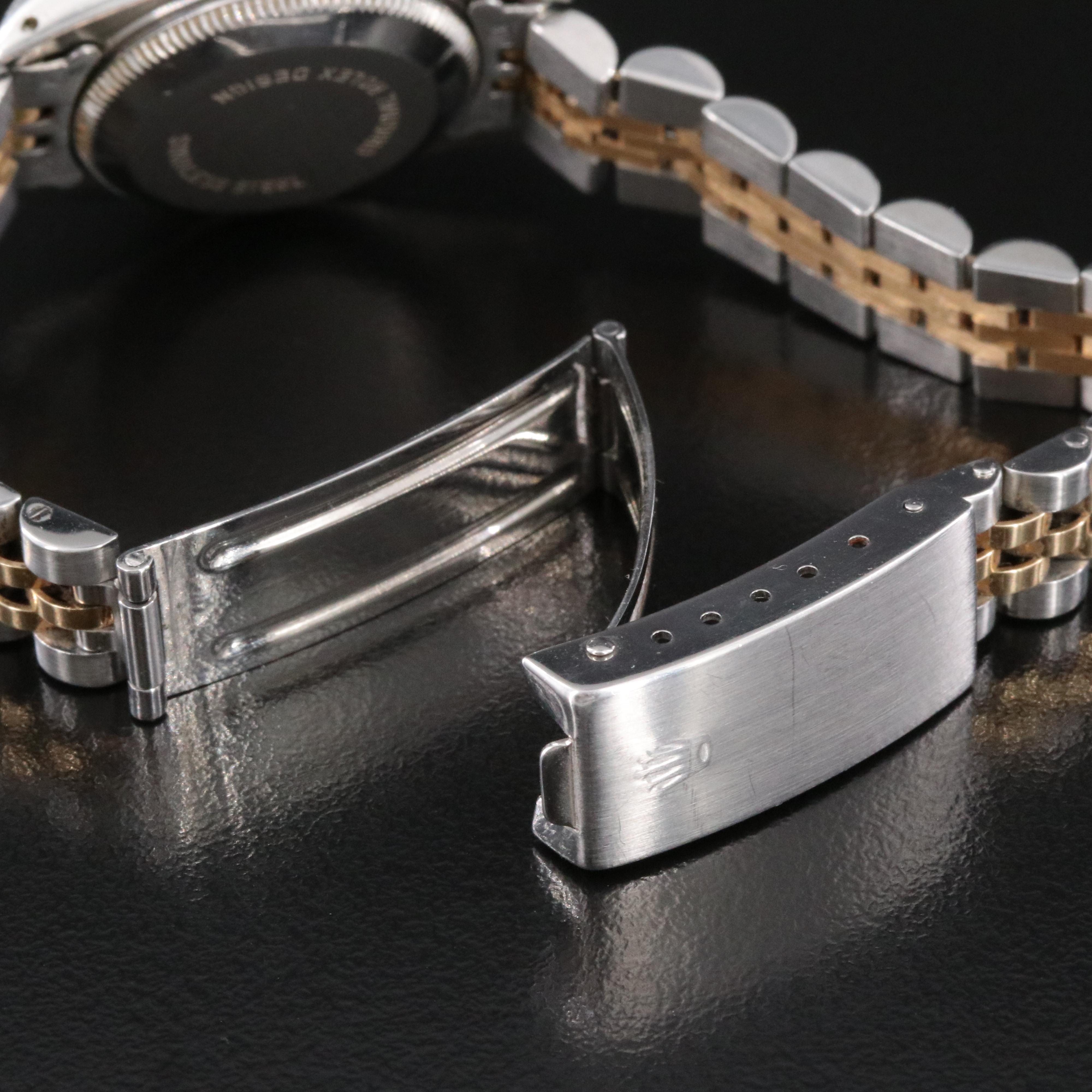 Rolex Datejust 69173 Custom Diamond Watch c.1987