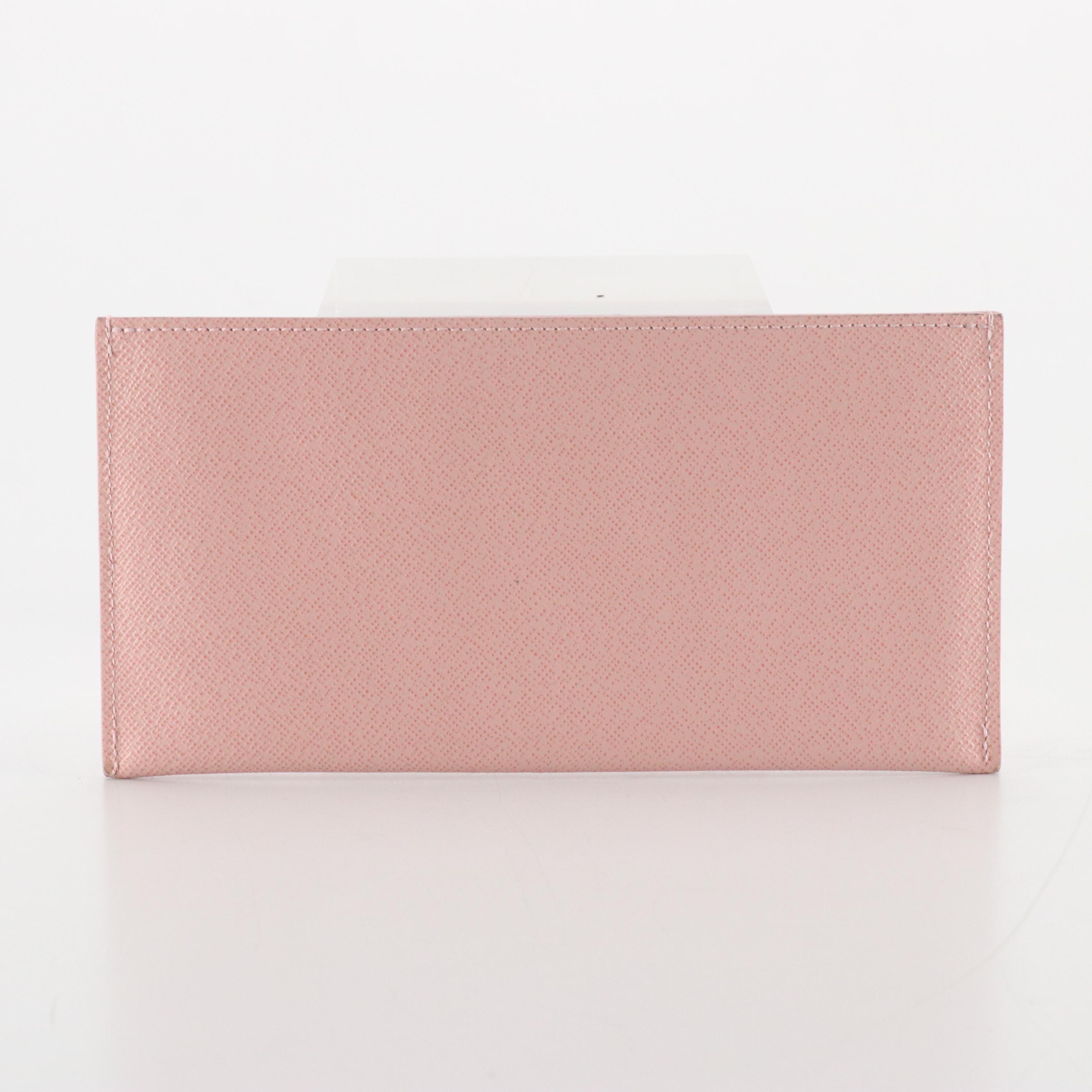 Louis Vuitton Félicie Pochette Card Holder Insert in Light Pink Leather