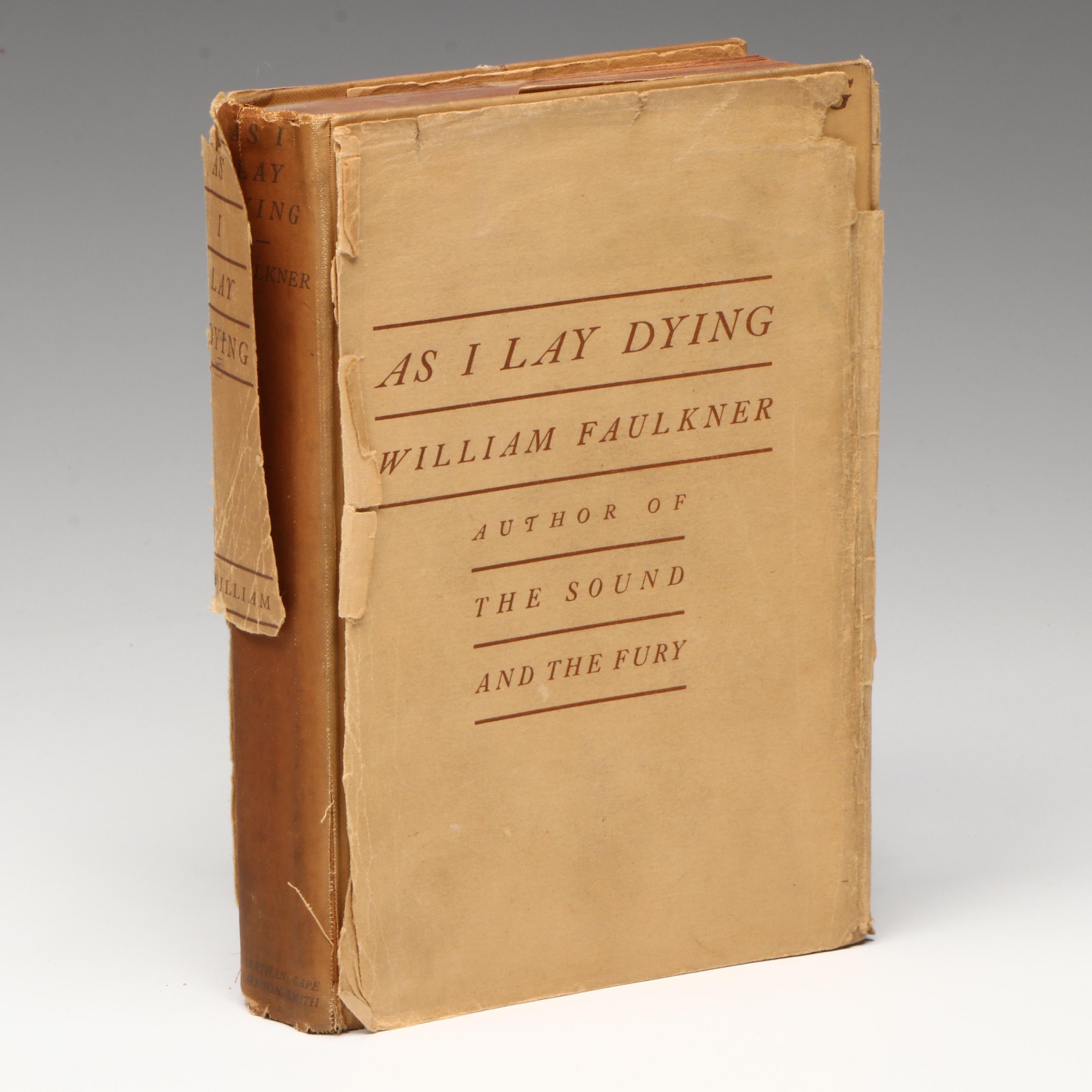 First Edition, First Issue "As I Lay Dying" by William Faulkner, 1930