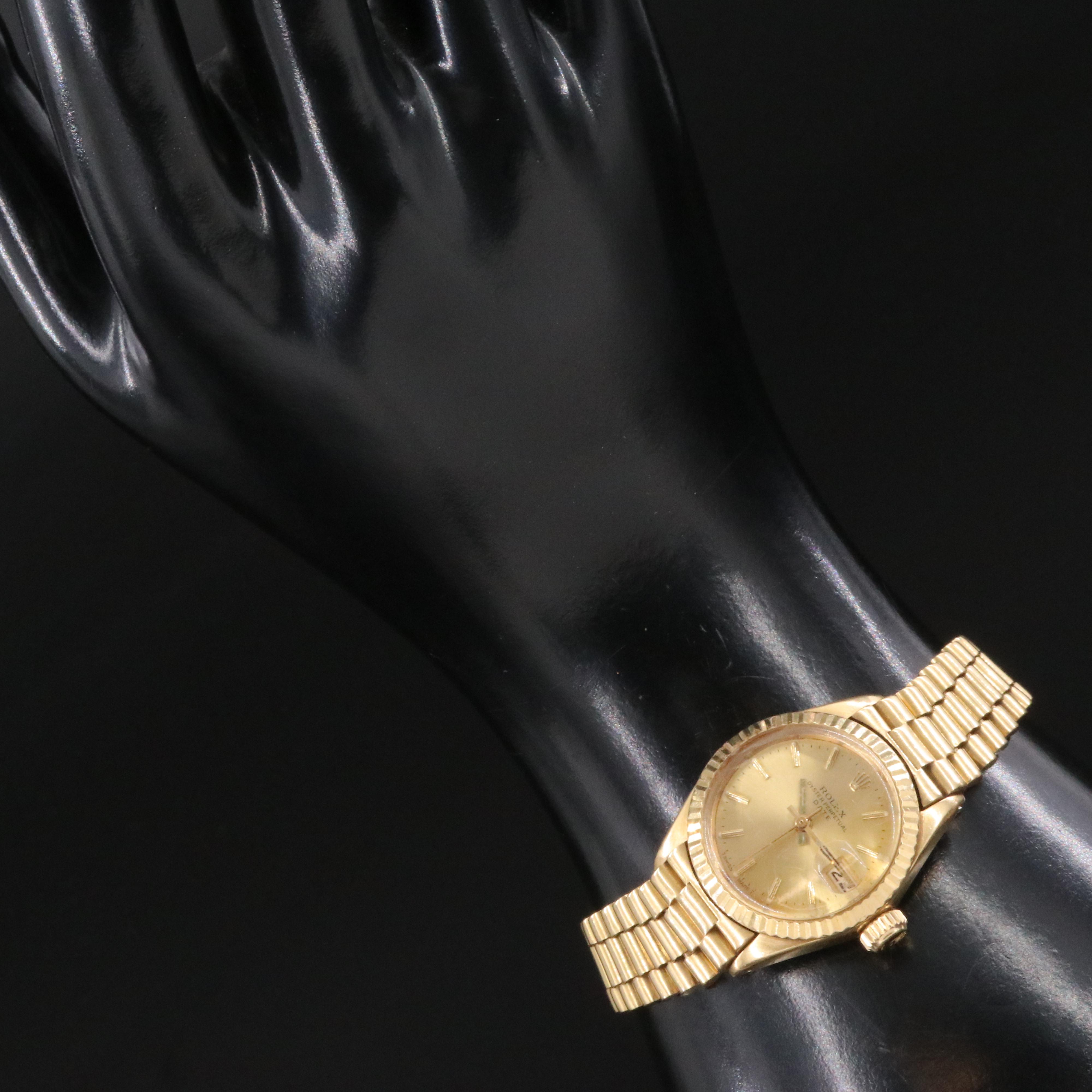 Rolex Datejust 6917 18K Watch c.1973