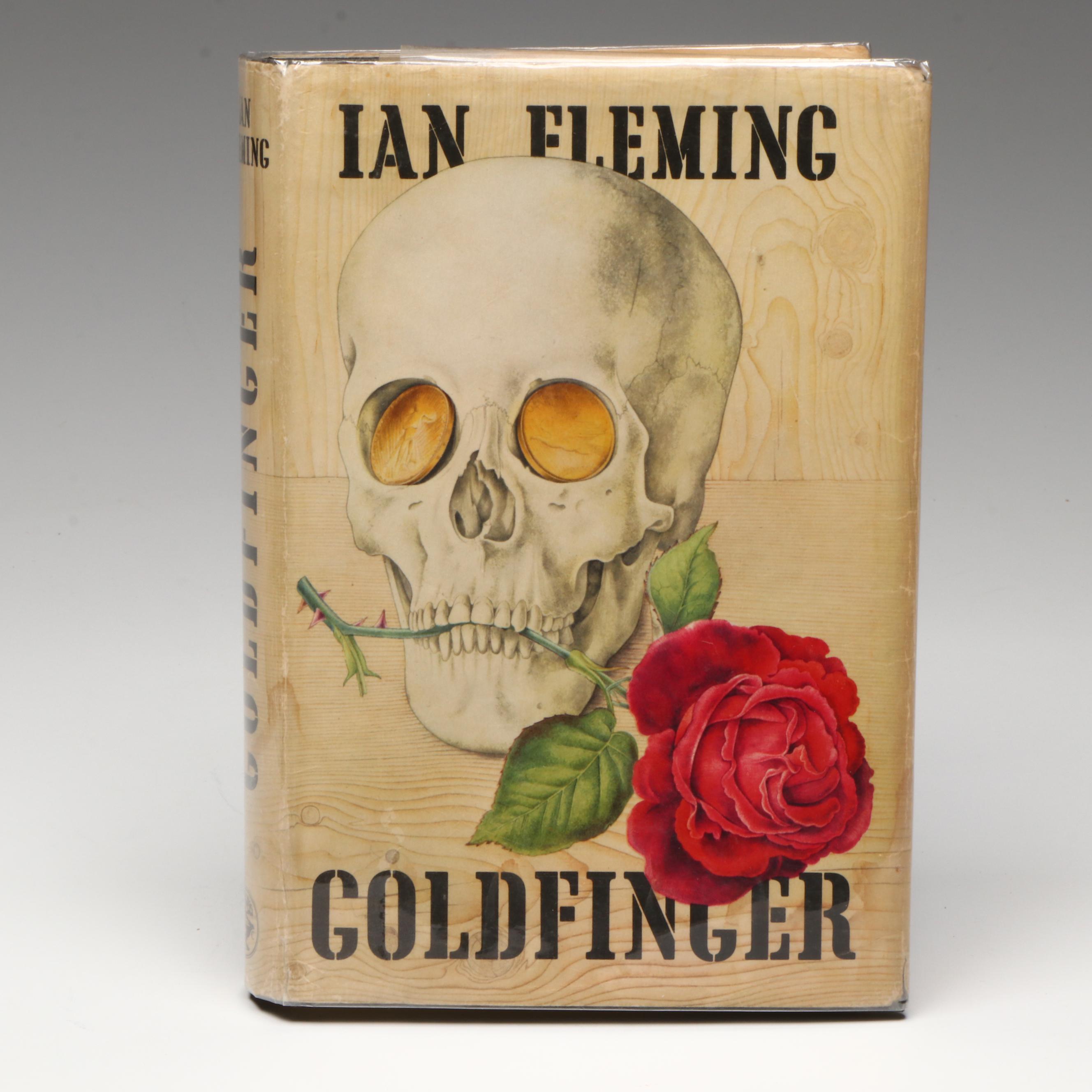 First UK Edition "Goldfinger" by Ian Fleming, 1959