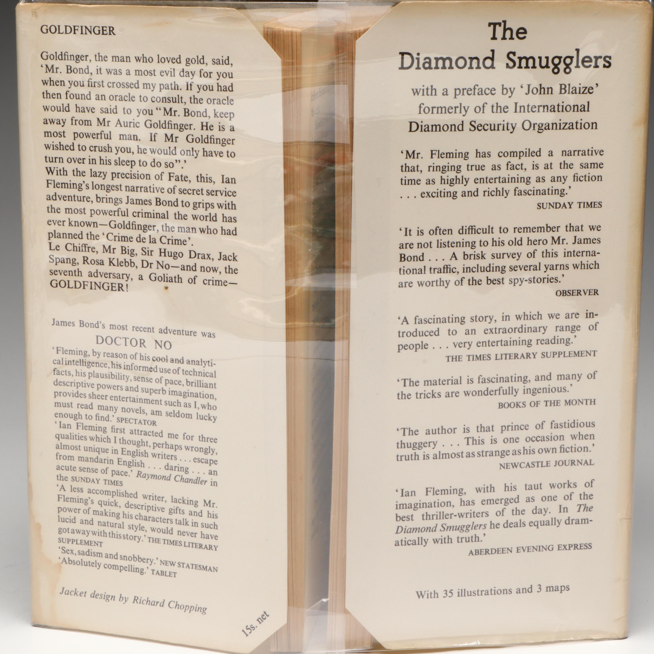 First UK Edition "Goldfinger" by Ian Fleming, 1959