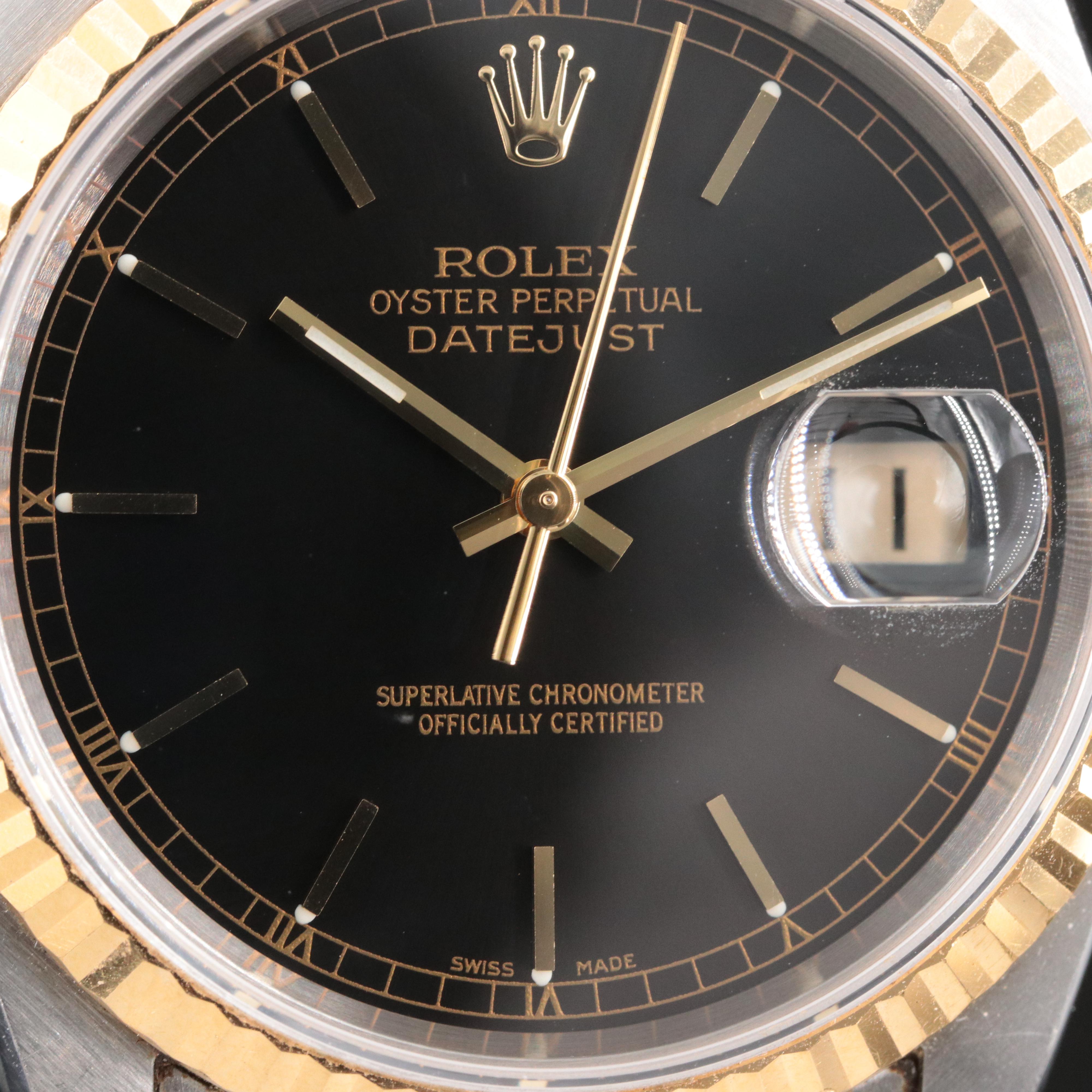 Rolex Datejust 36 16233 Watch c.1998