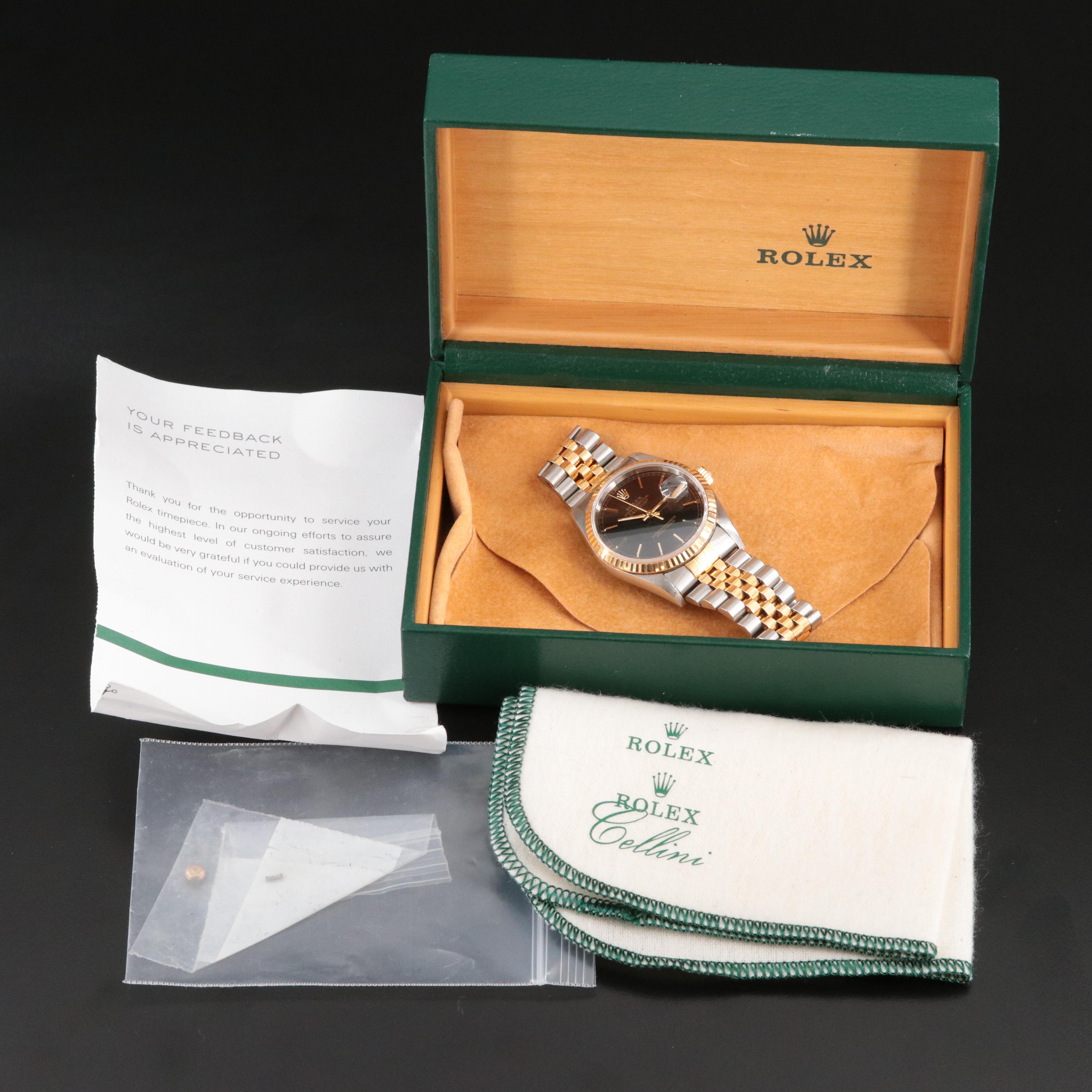 Rolex Datejust 36 16233 Watch c.1998
