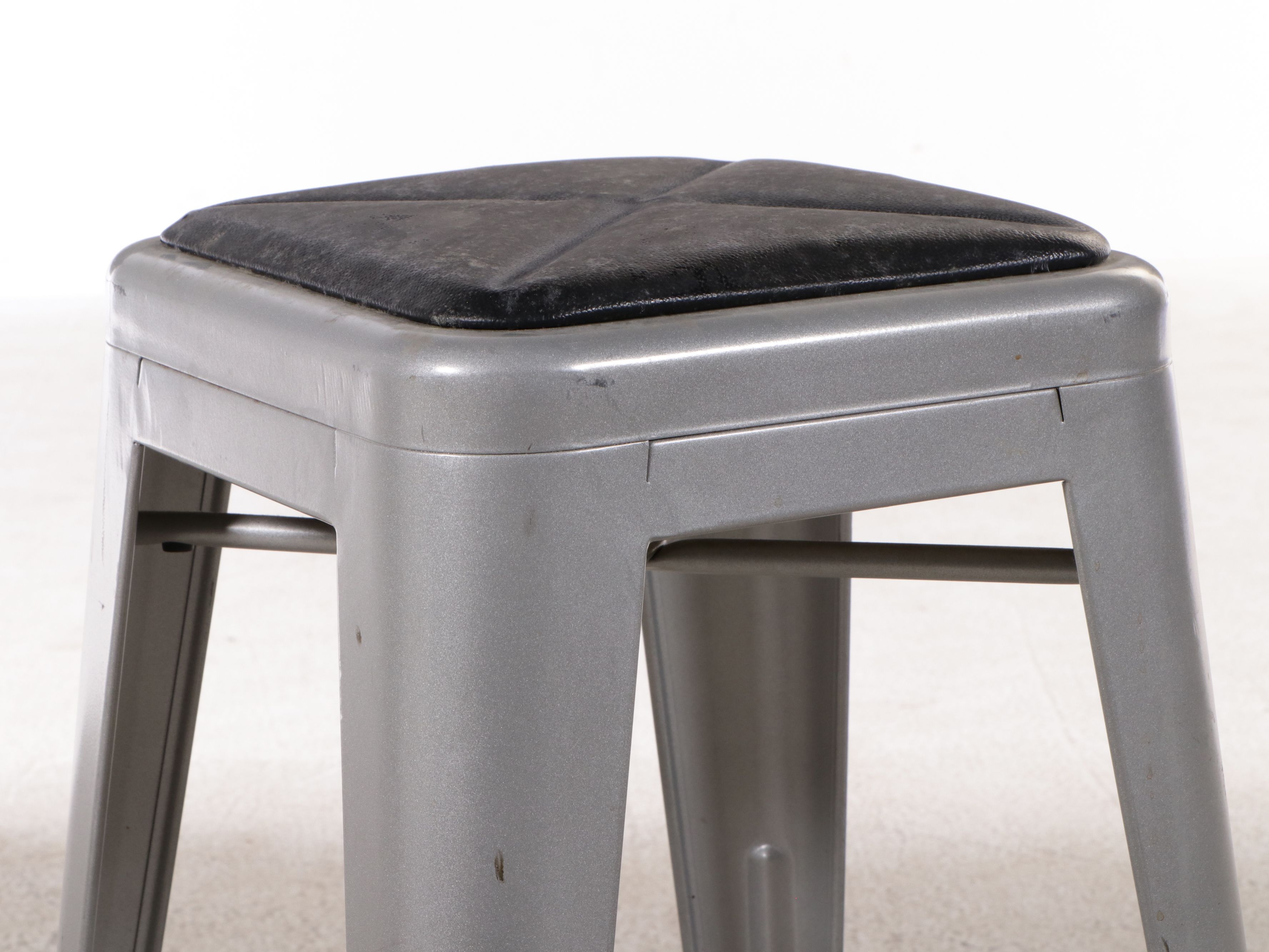 Six Dimensions Furniture Metal Barstools, 21st Century