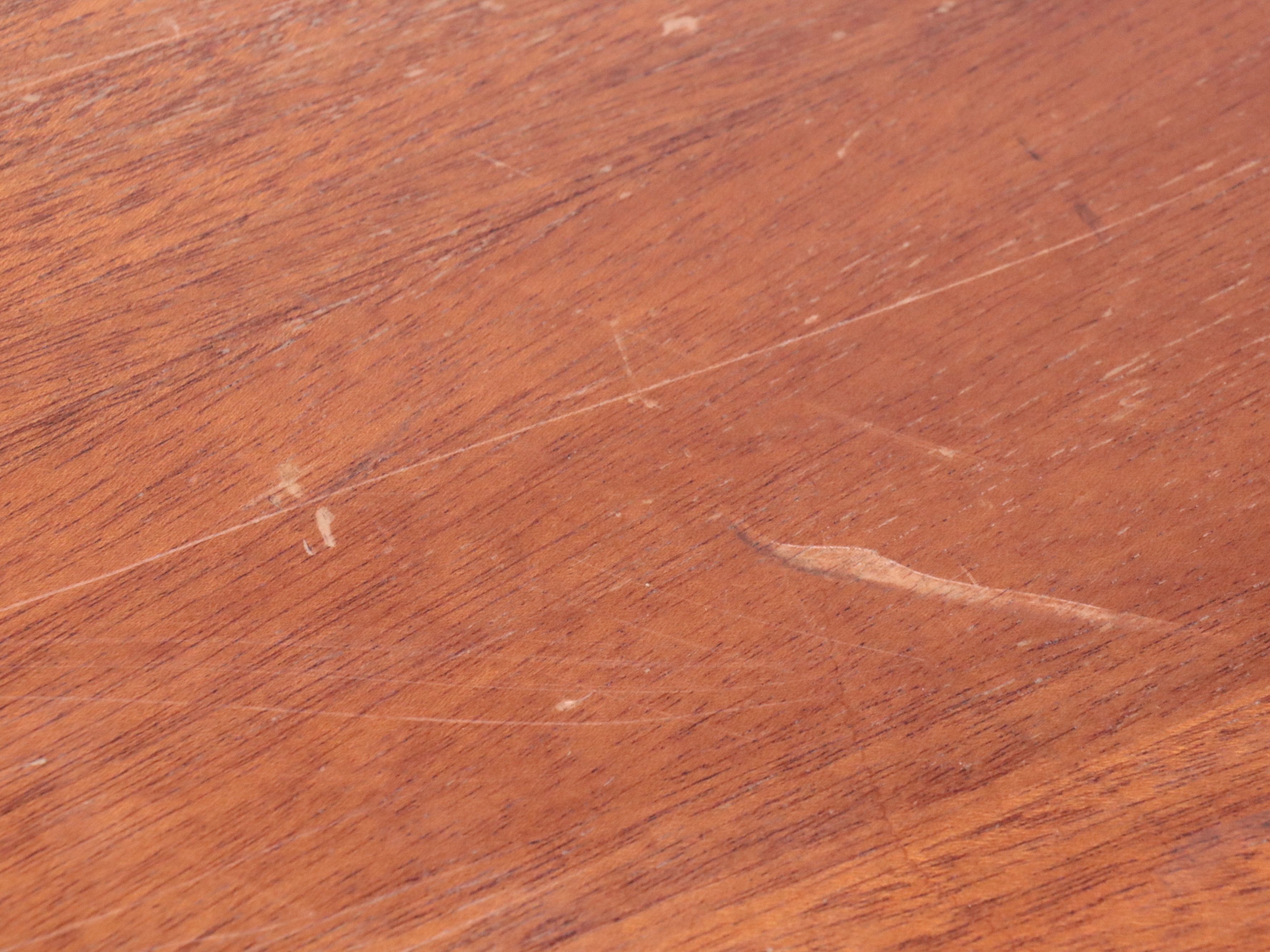 Baroque Style Mahogany Trestle Table, Late 20th Century