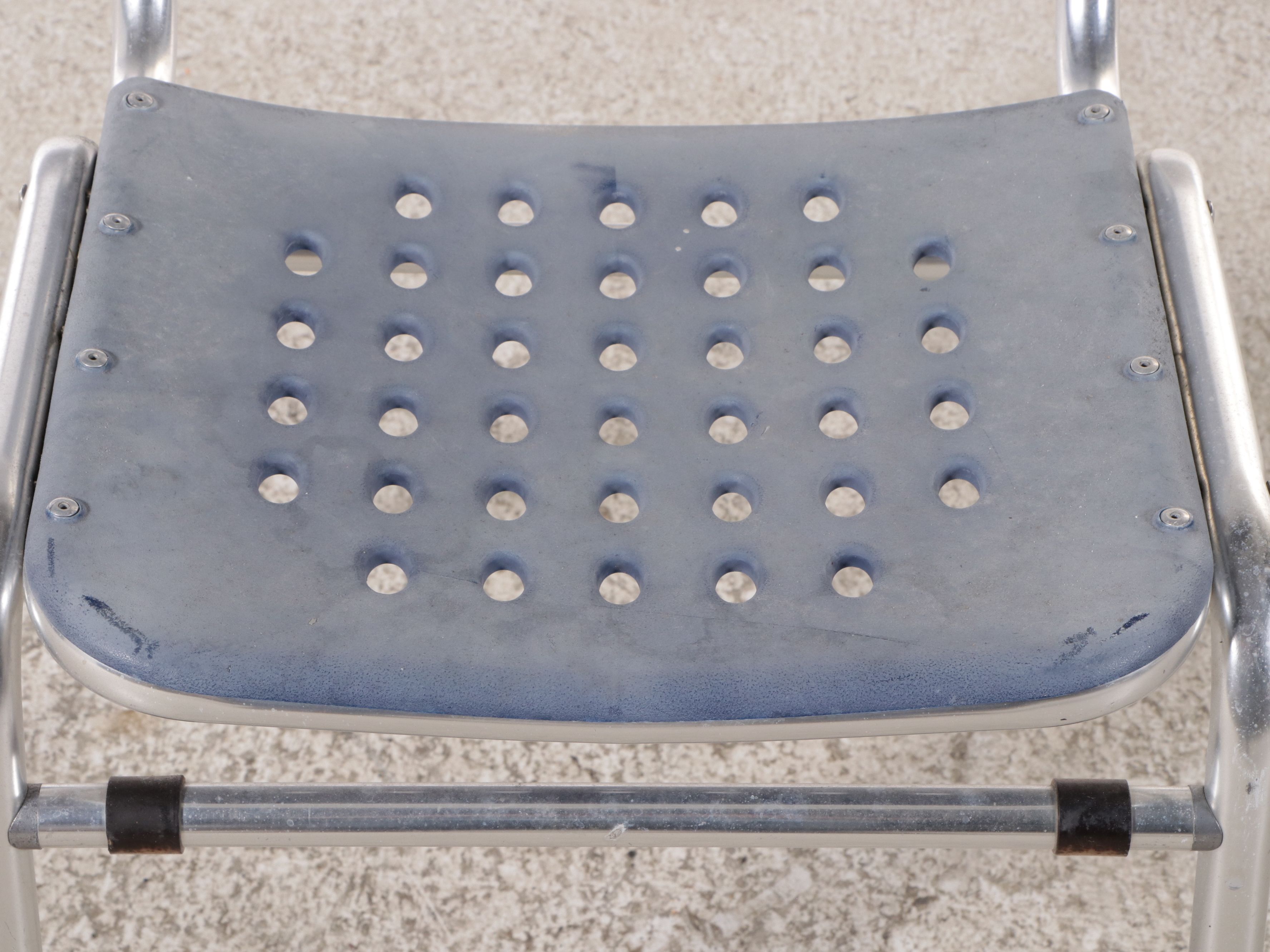 Eight Patio Dining Chairs