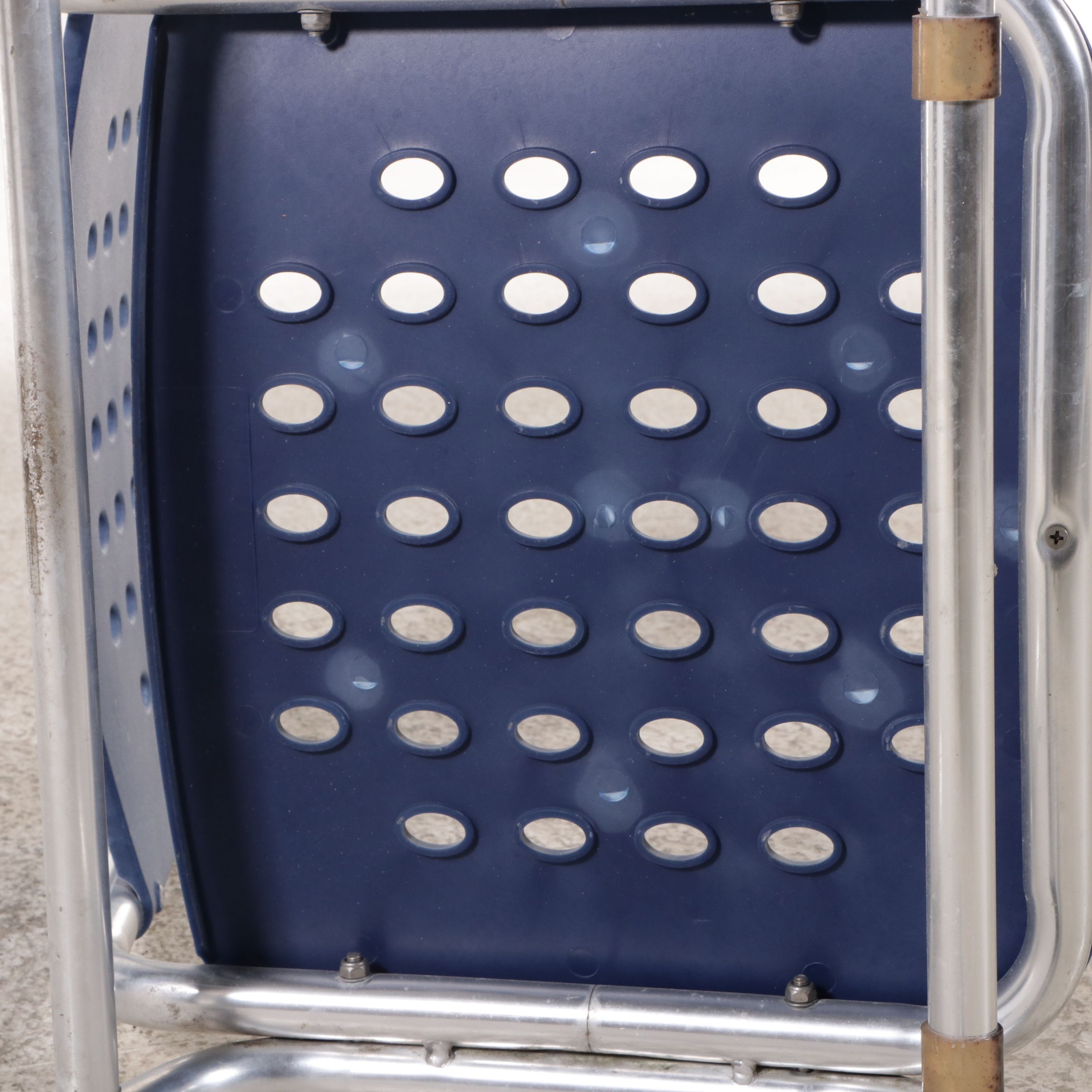 Eight Patio Dining Chairs