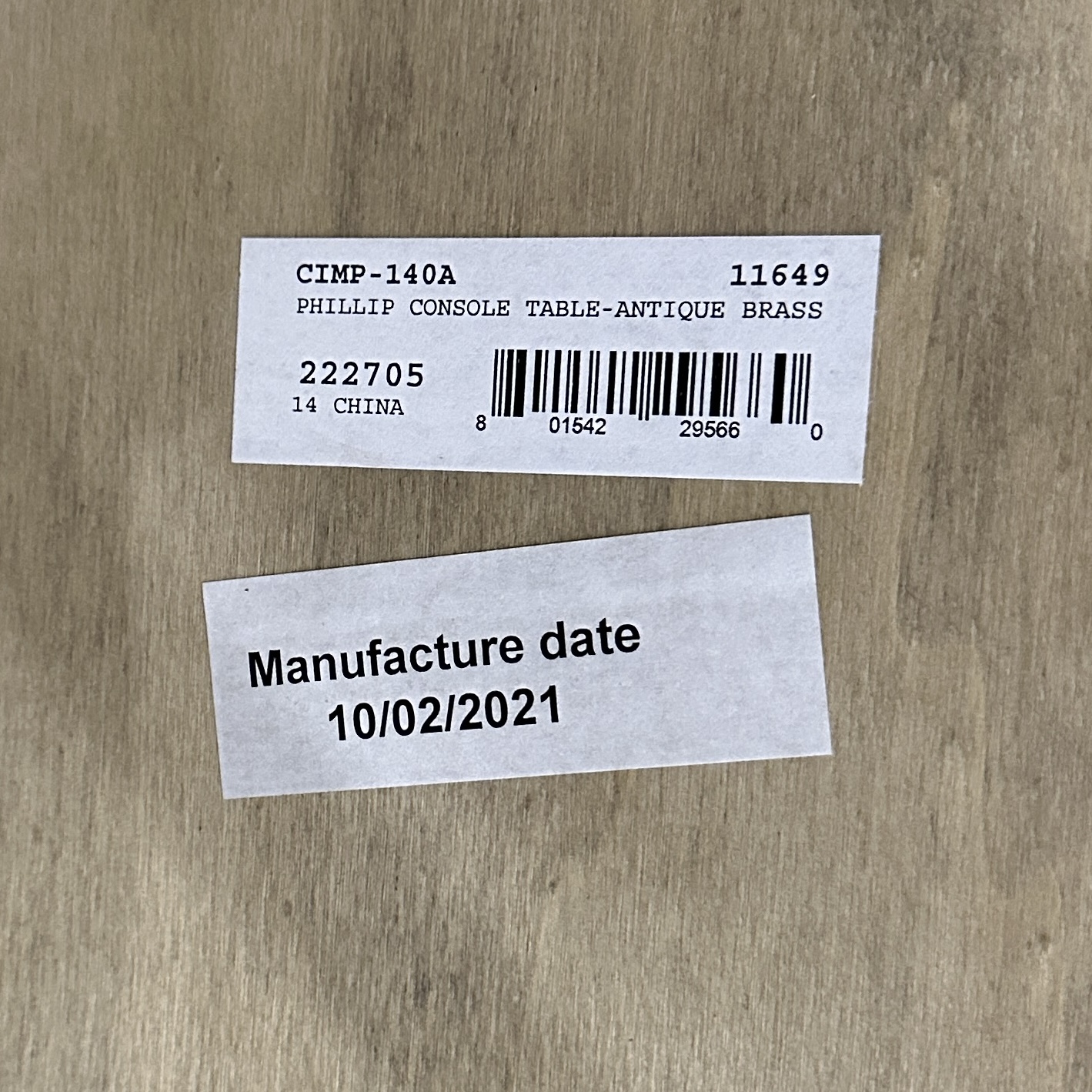 Four Hands "Phillip" Console Table