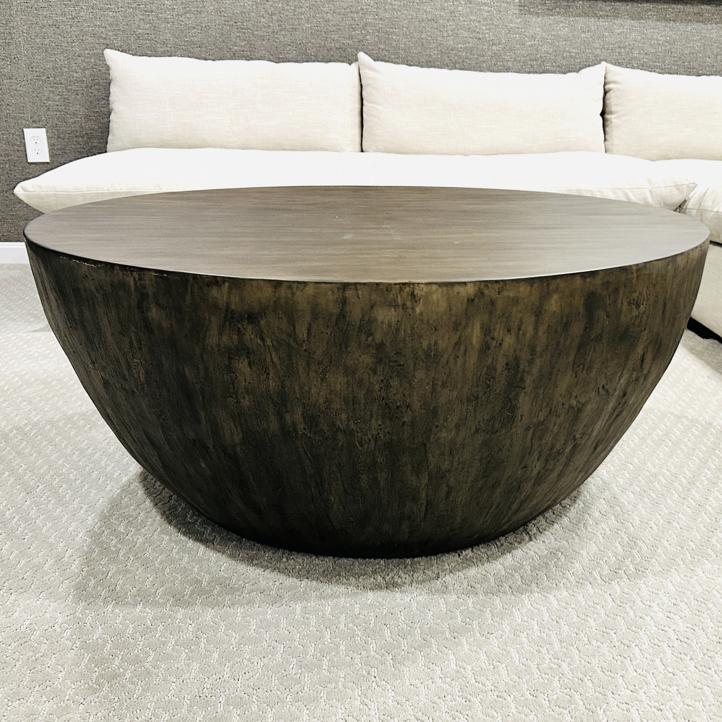 Uttermost "Lark" Walnut Finish Coffee Table