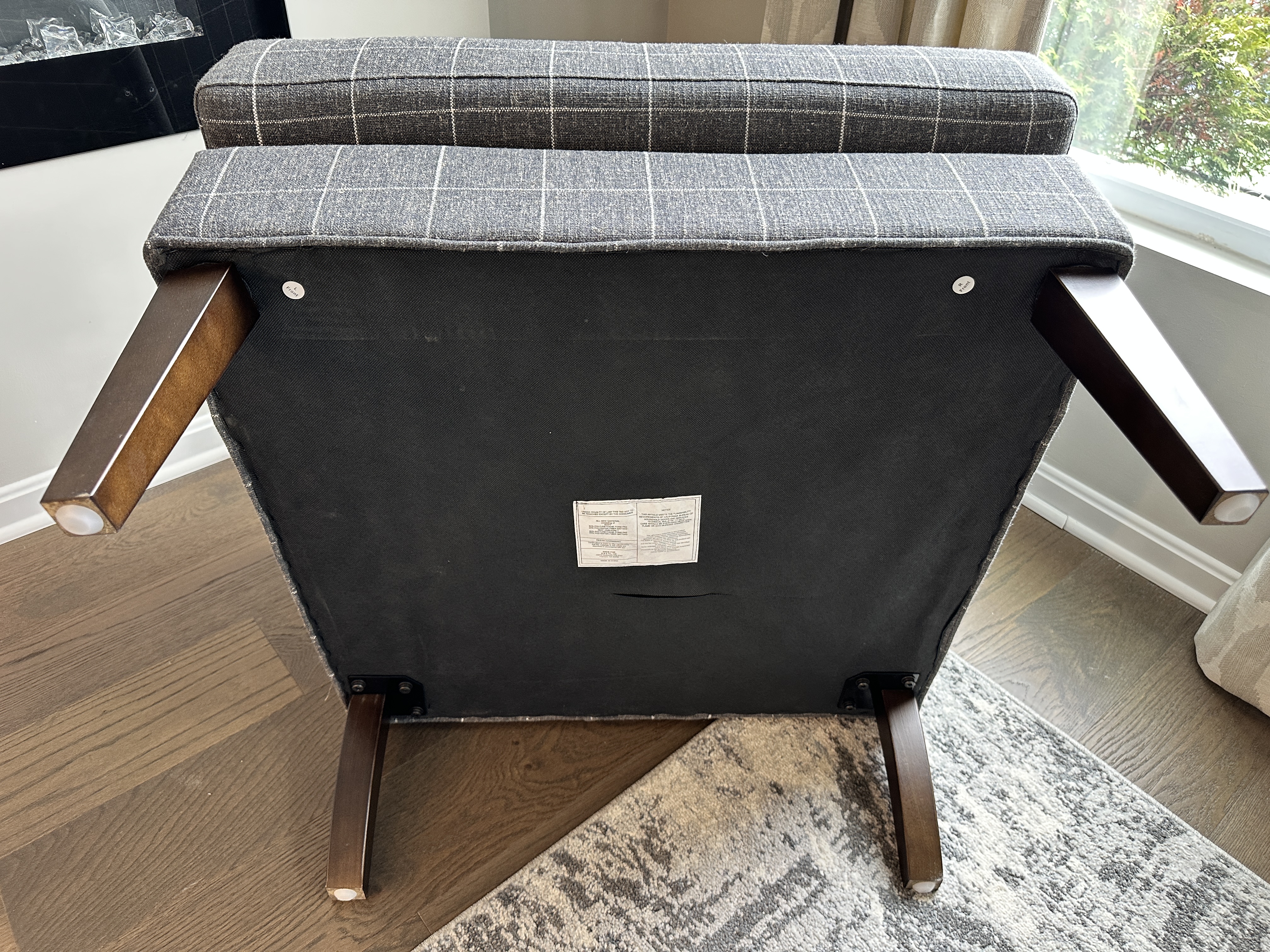 Martha Stewart Home "Decker" Accent Chair