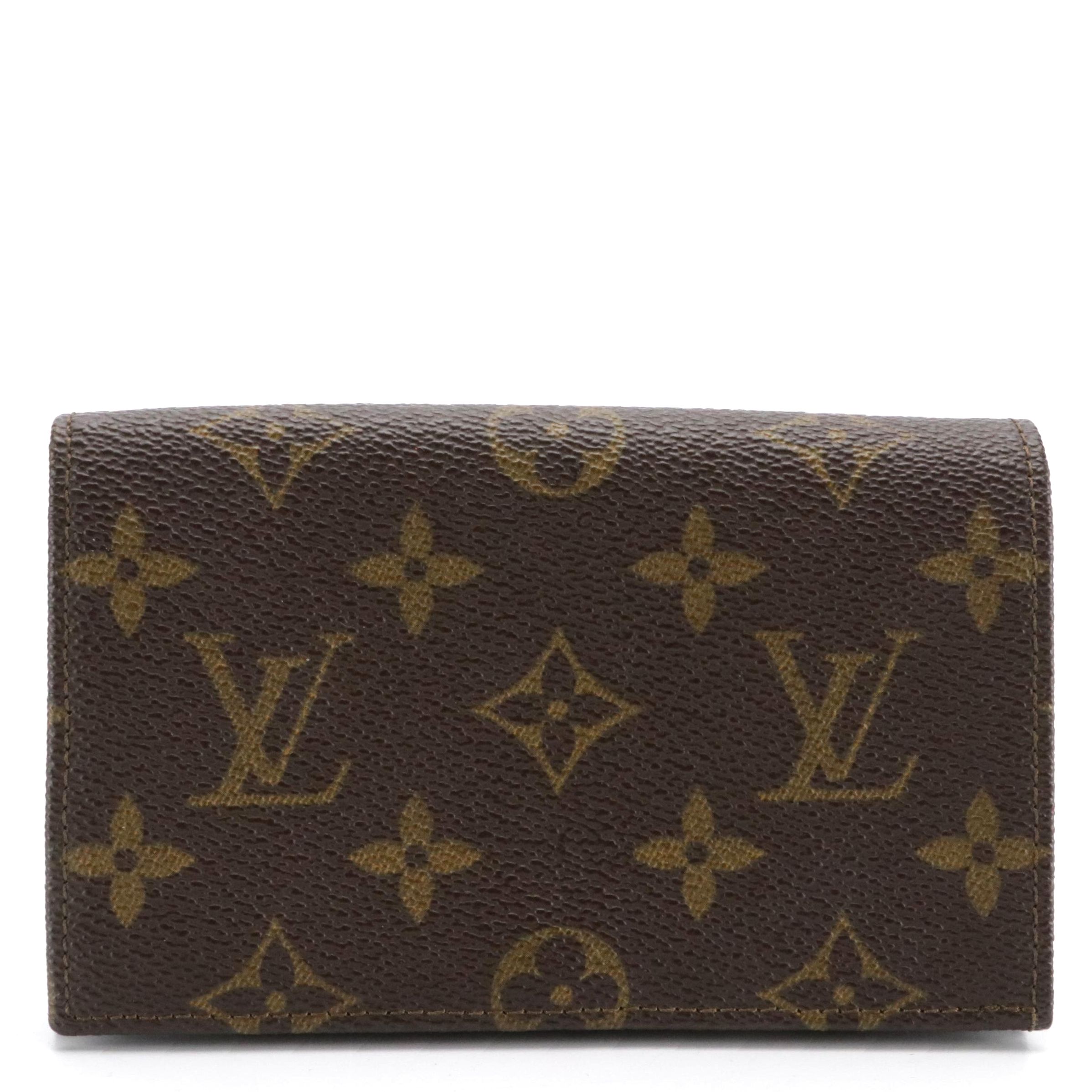 Louis Vuitton Porte-Monnaie Billets Trésor in Monogram Canvas