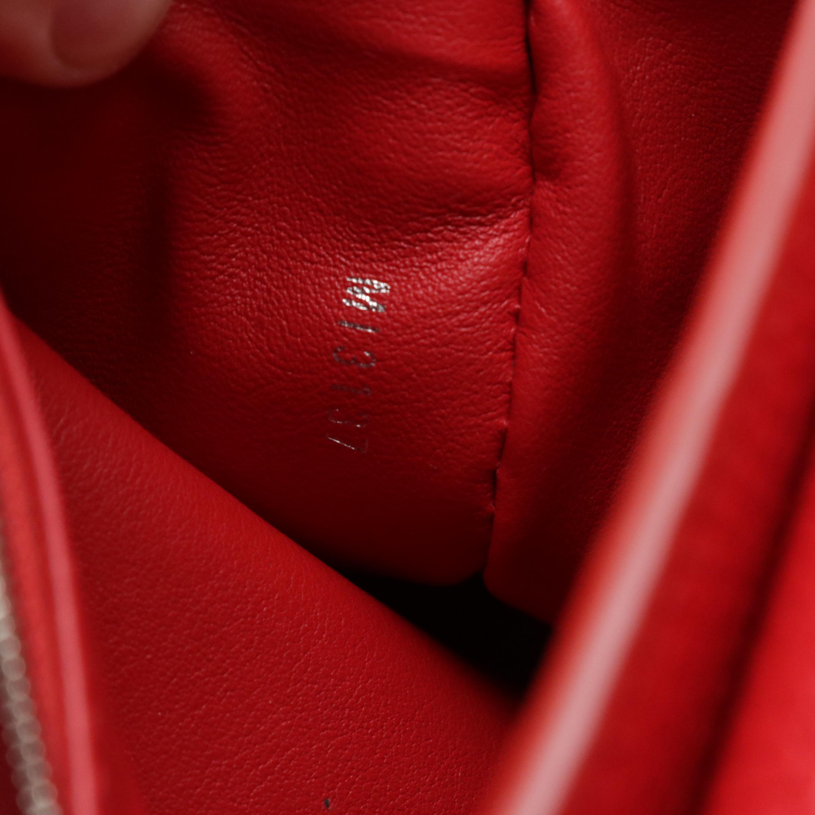 Louis Vuitton Capucines BB Two-Way Bag in Red Taurillon Leather