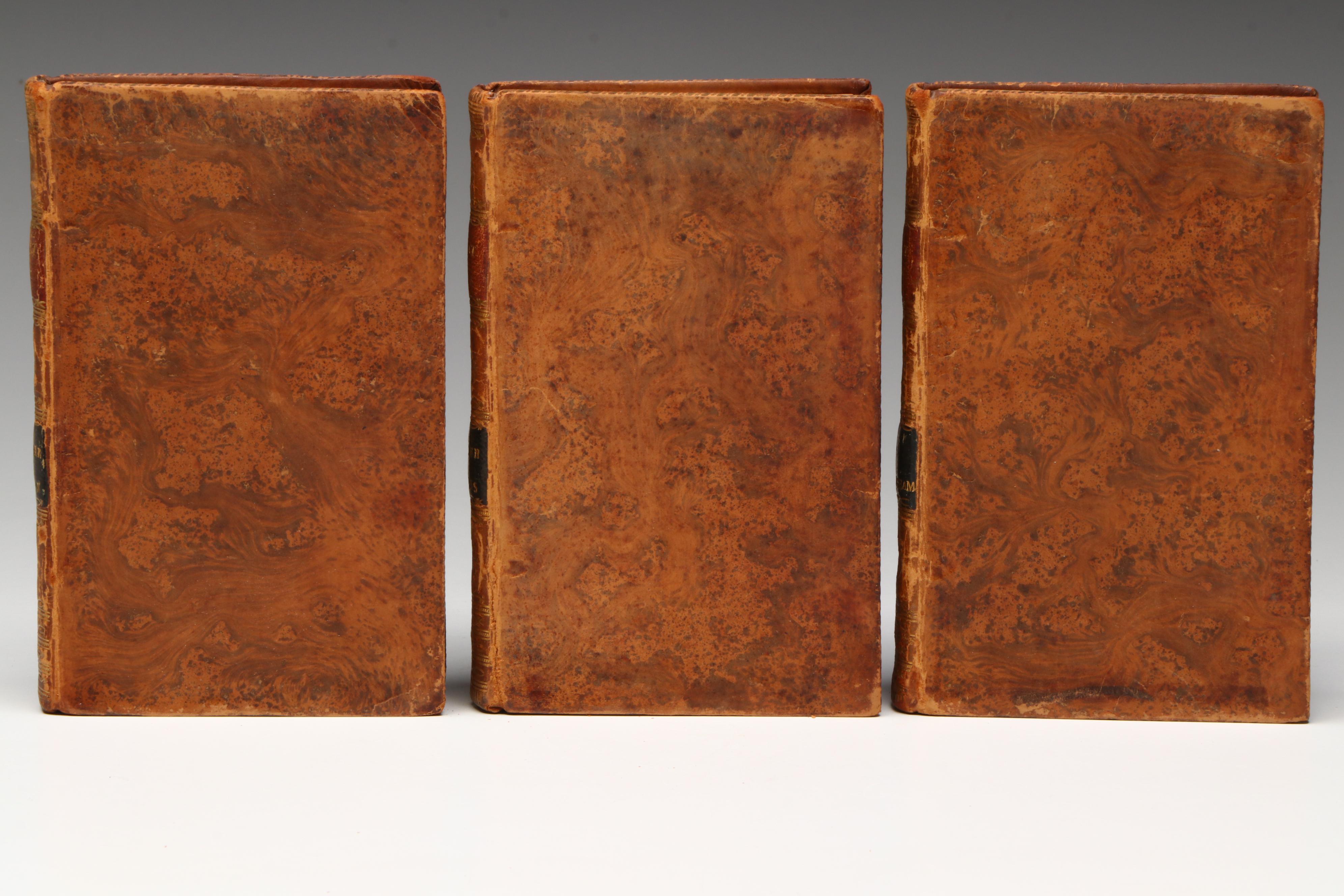 Leather Bound Cooke's Edition "Select British Poets," Late 18th/Early 19th C.