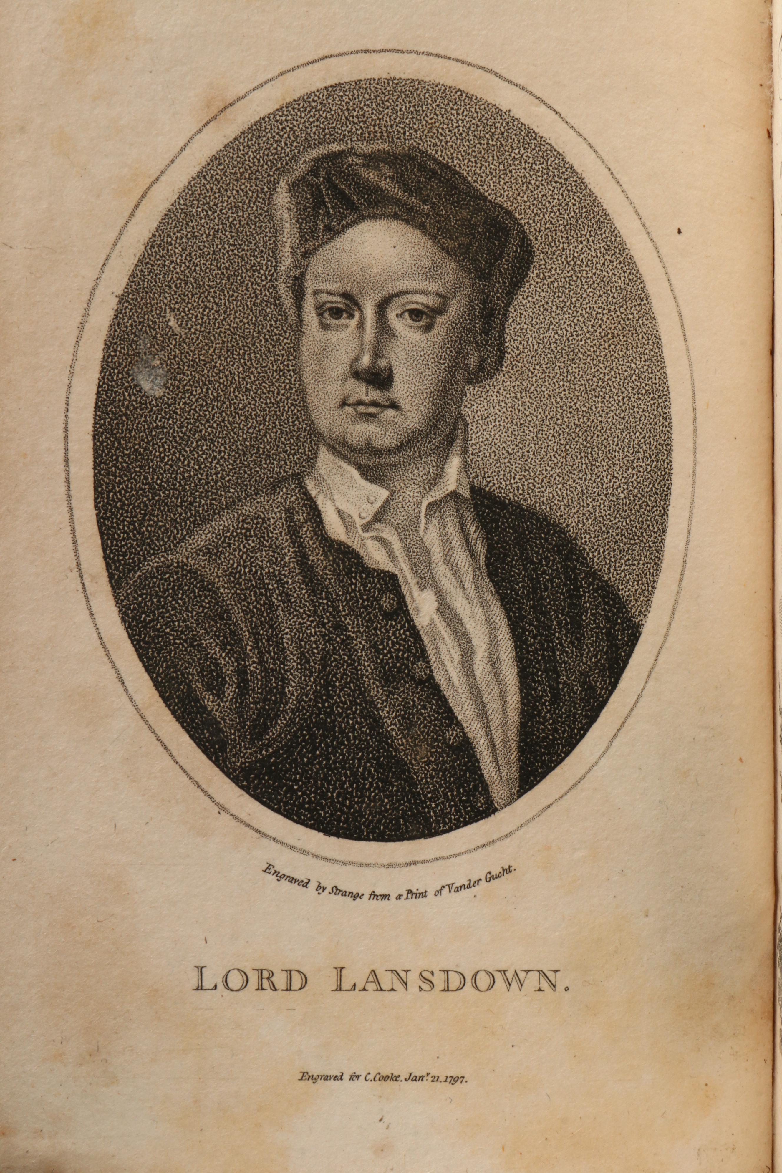 Leather Bound Cooke's Edition "Select British Poets," Late 18th/Early 19th C.